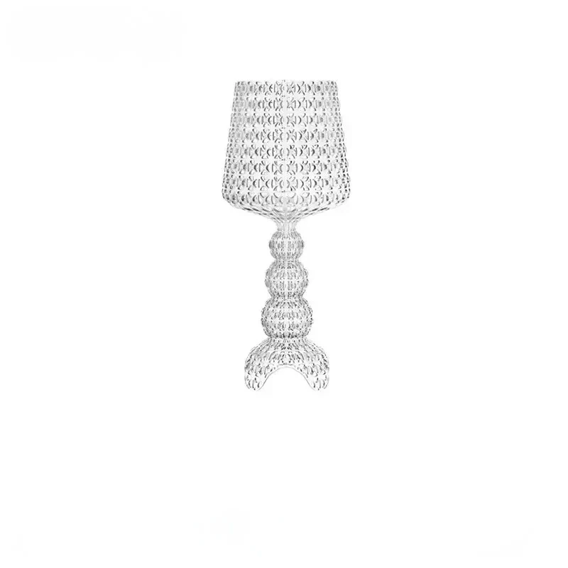 Italian Designer Wine Glass Lamp Acrylic Ambient Table Light for Bedroom Living - Image 9