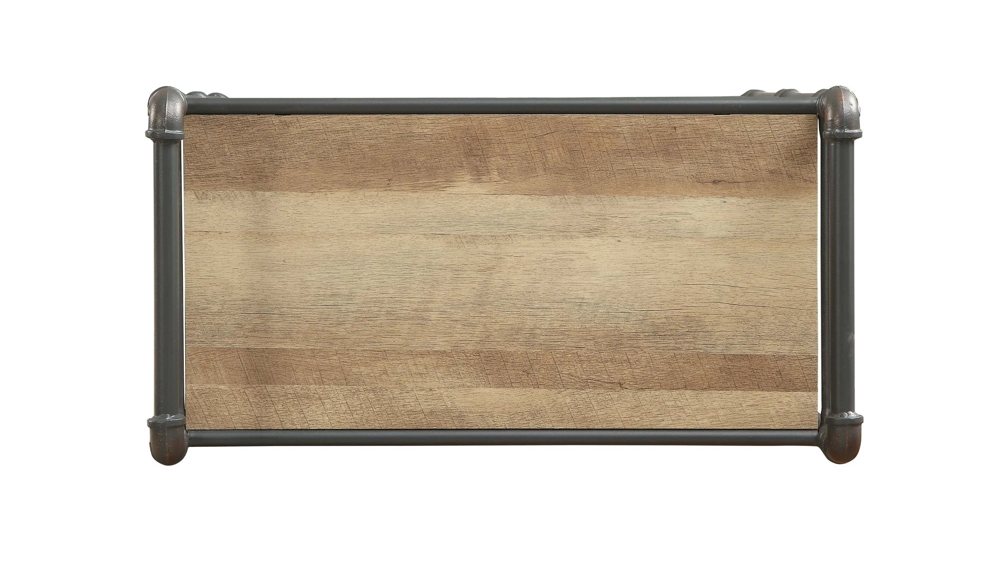 Itzel - Bookshelf - Antique Oak / Sandy Gray - Image 2