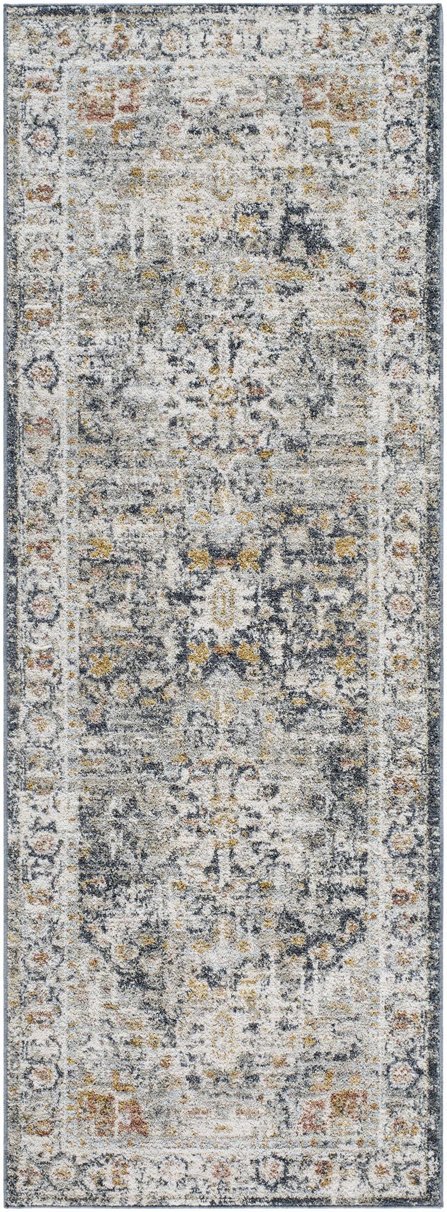 Ivria Navy & Rust Area Rug - Image 10