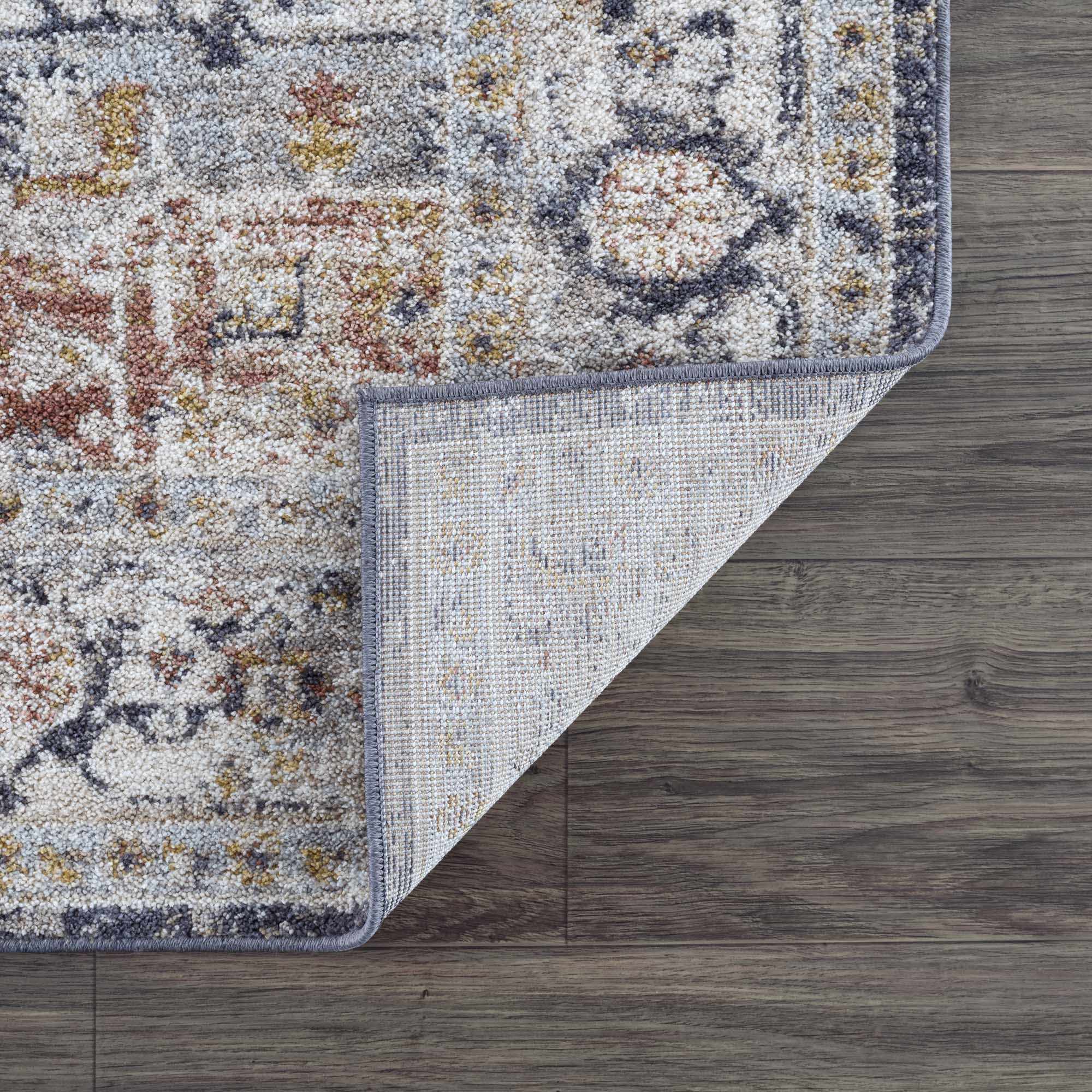 Ivria Navy & Rust Area Rug - Image 5
