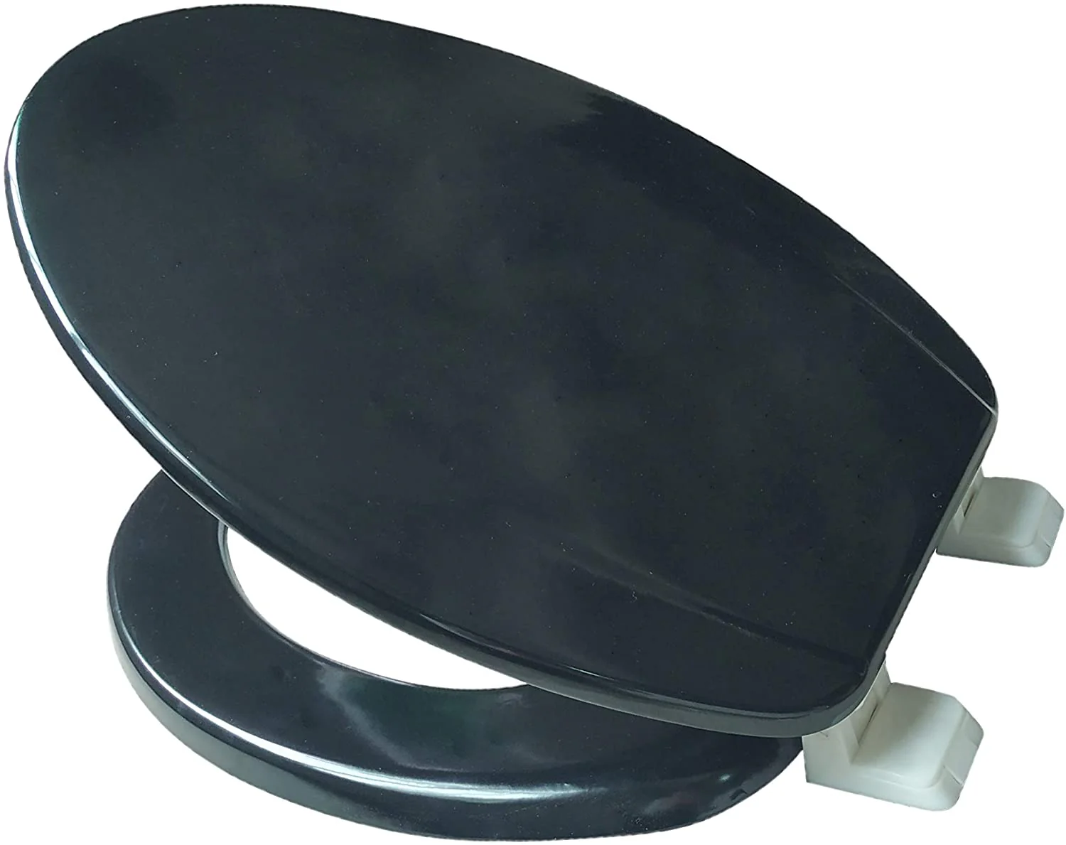 J&V Textiles Elongated Toilet Seat With Easy Clean & Change Hinge - Image 10
