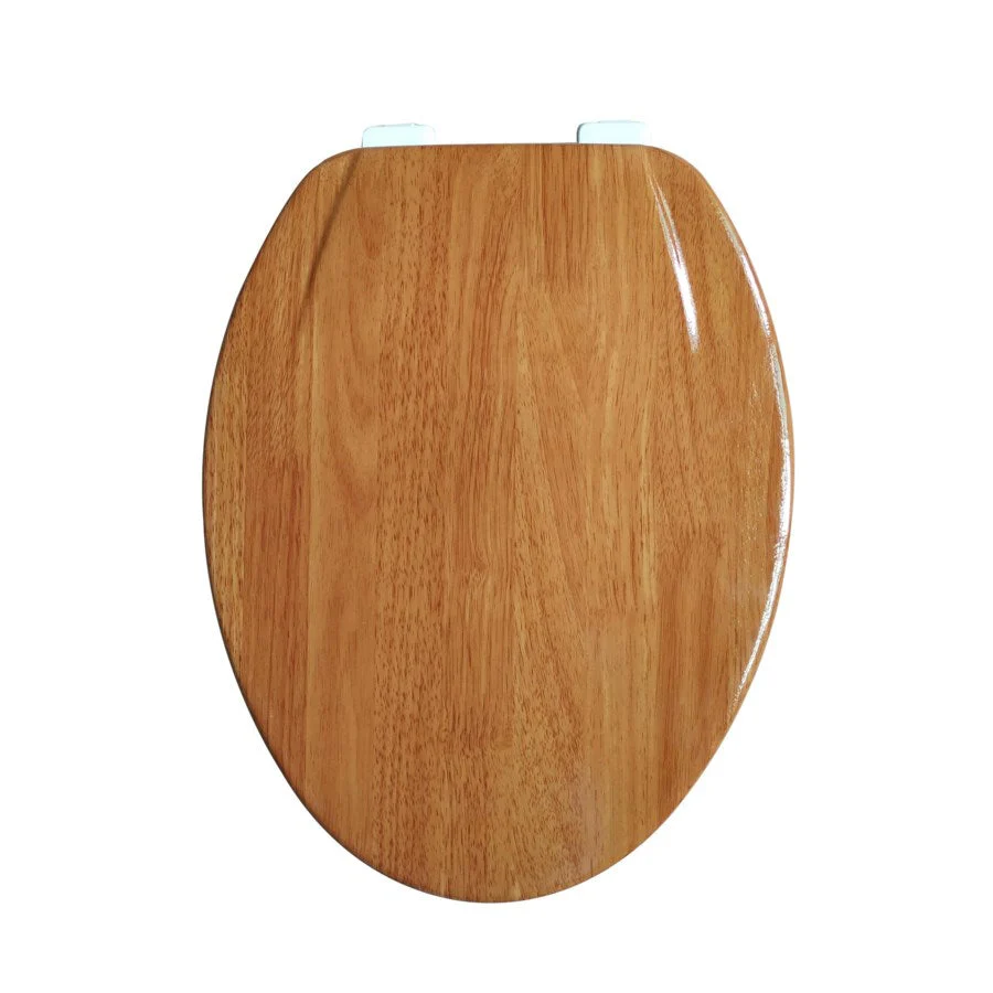 J&V Textiles Elongated Toilet Seat With Easy Clean & Change Hinge - Image 2