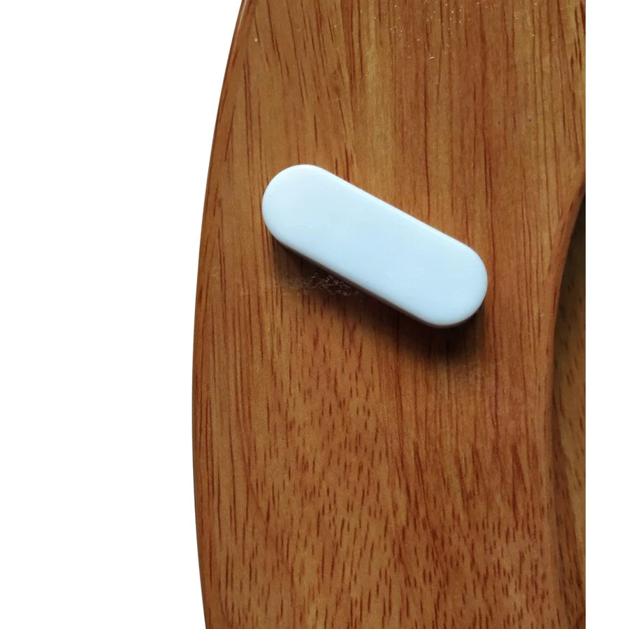 J&V Textiles Elongated Toilet Seat With Easy Clean & Change Hinge - Image 3