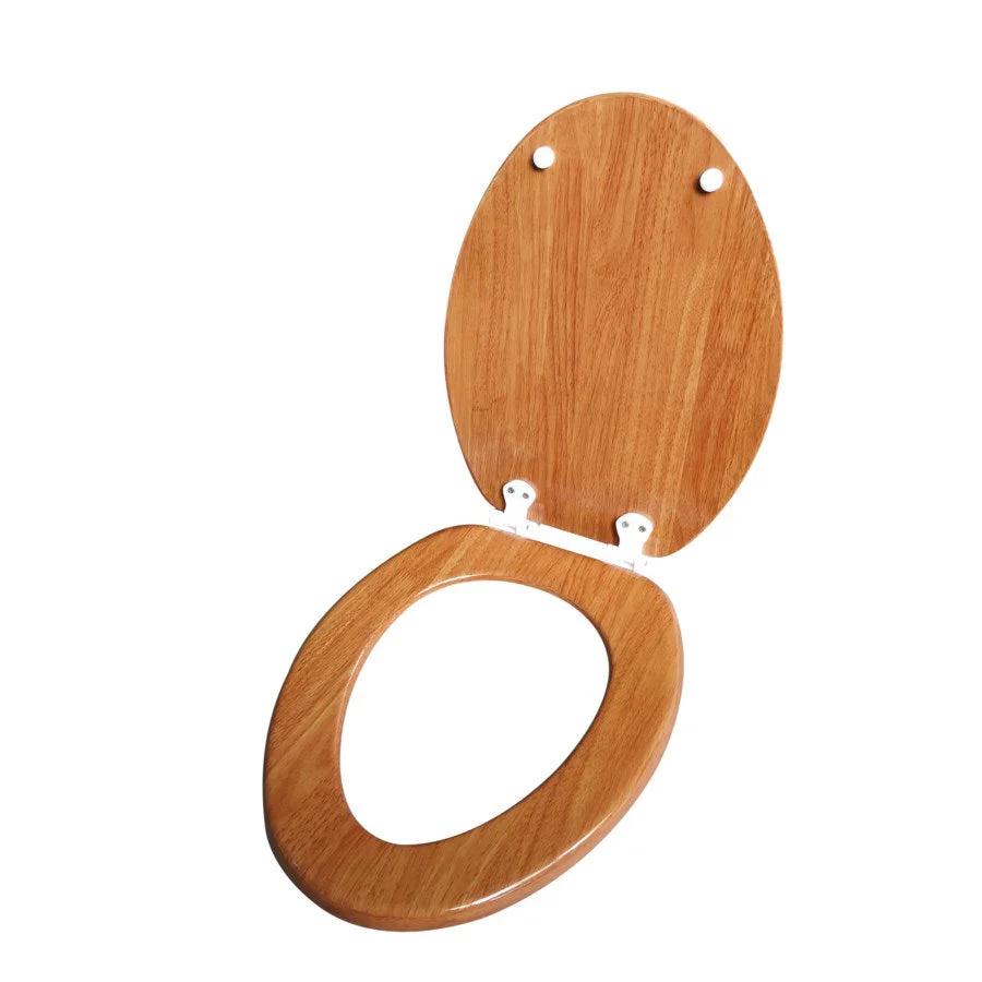 J&V Textiles Elongated Toilet Seat With Easy Clean & Change Hinge - Image 4