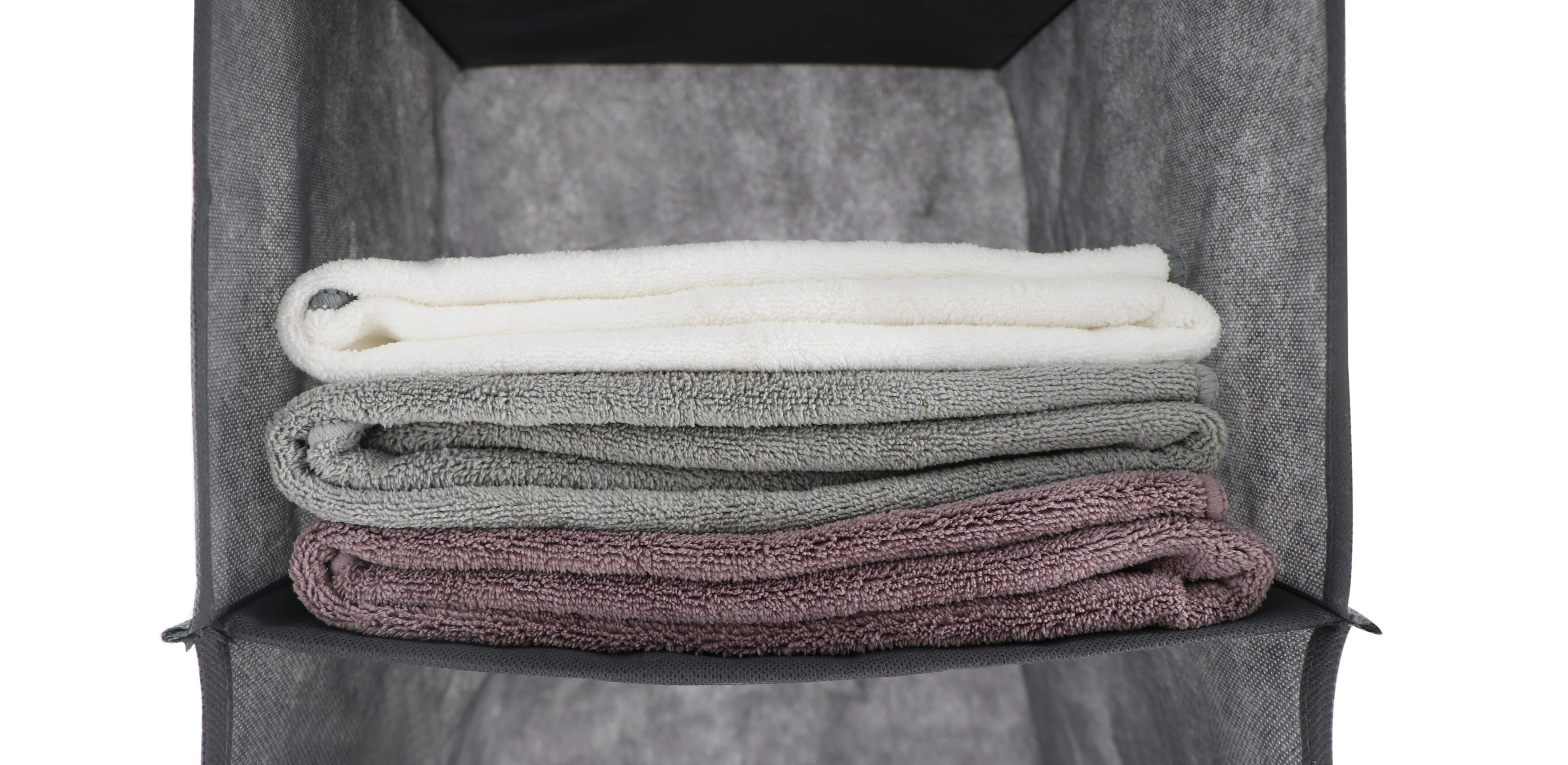 J&V Textiles Hanging Closet Organizer, 6-Shelf & 10-Shelf Options - Image 5