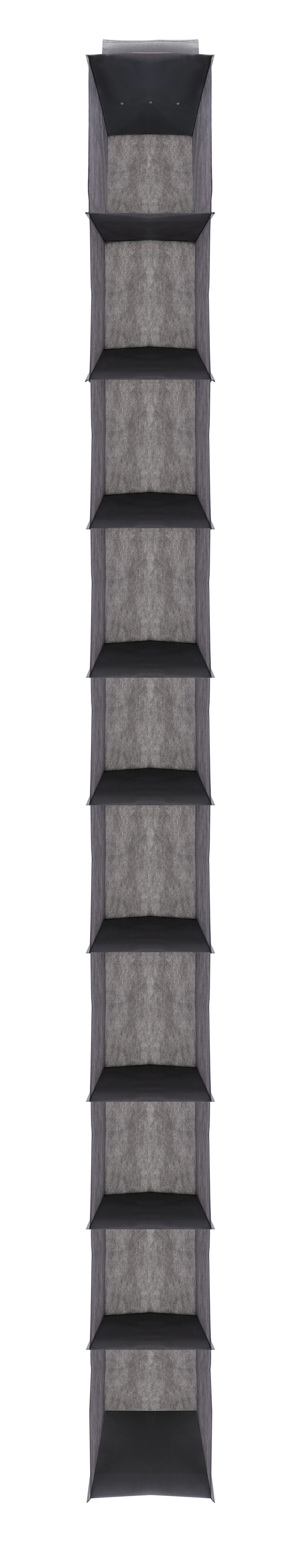 J&V Textiles Hanging Closet Organizer, 6-Shelf & 10-Shelf Options - Image 8
