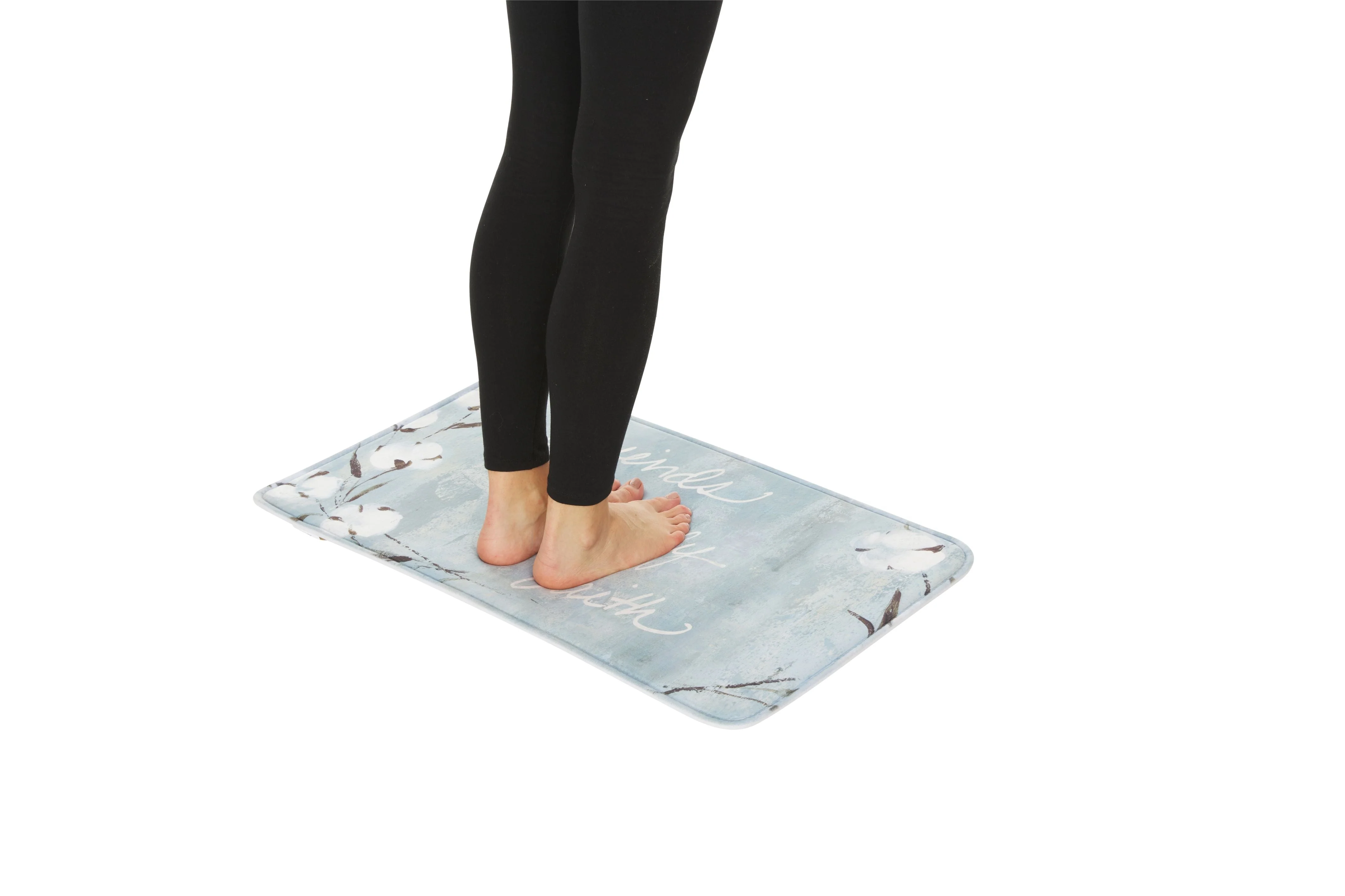J&V TEXTILES Relax Series 20" x 30" Antifatigue Kitchen Mat (Friends Family Faith) - Image 3