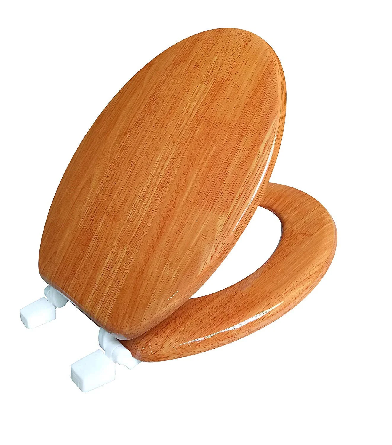 J&V Textiles Round Toilet Seat with Easy Clean & Change Hinge - Image 17