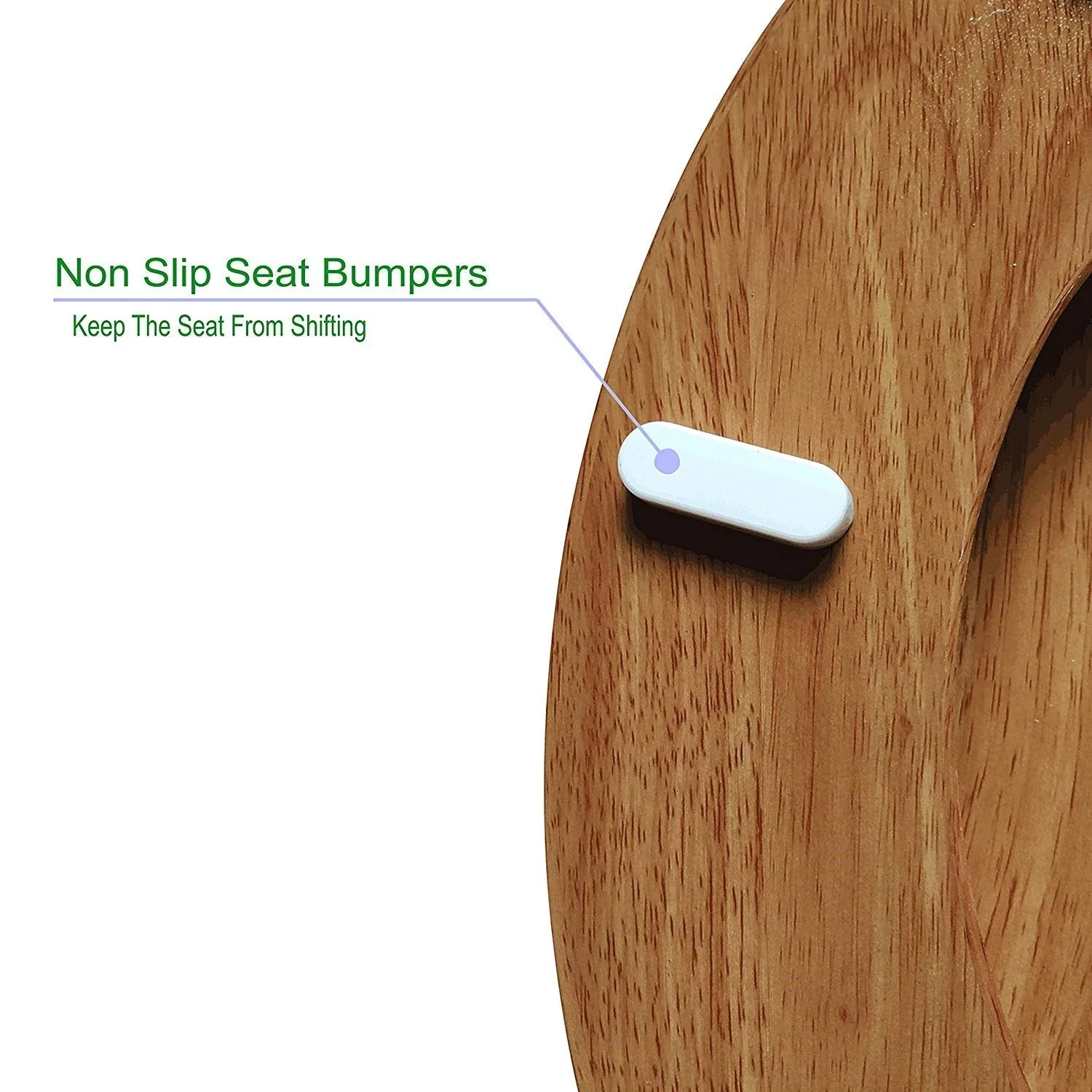 J&V Textiles Round Toilet Seat with Easy Clean & Change Hinge - Image 19