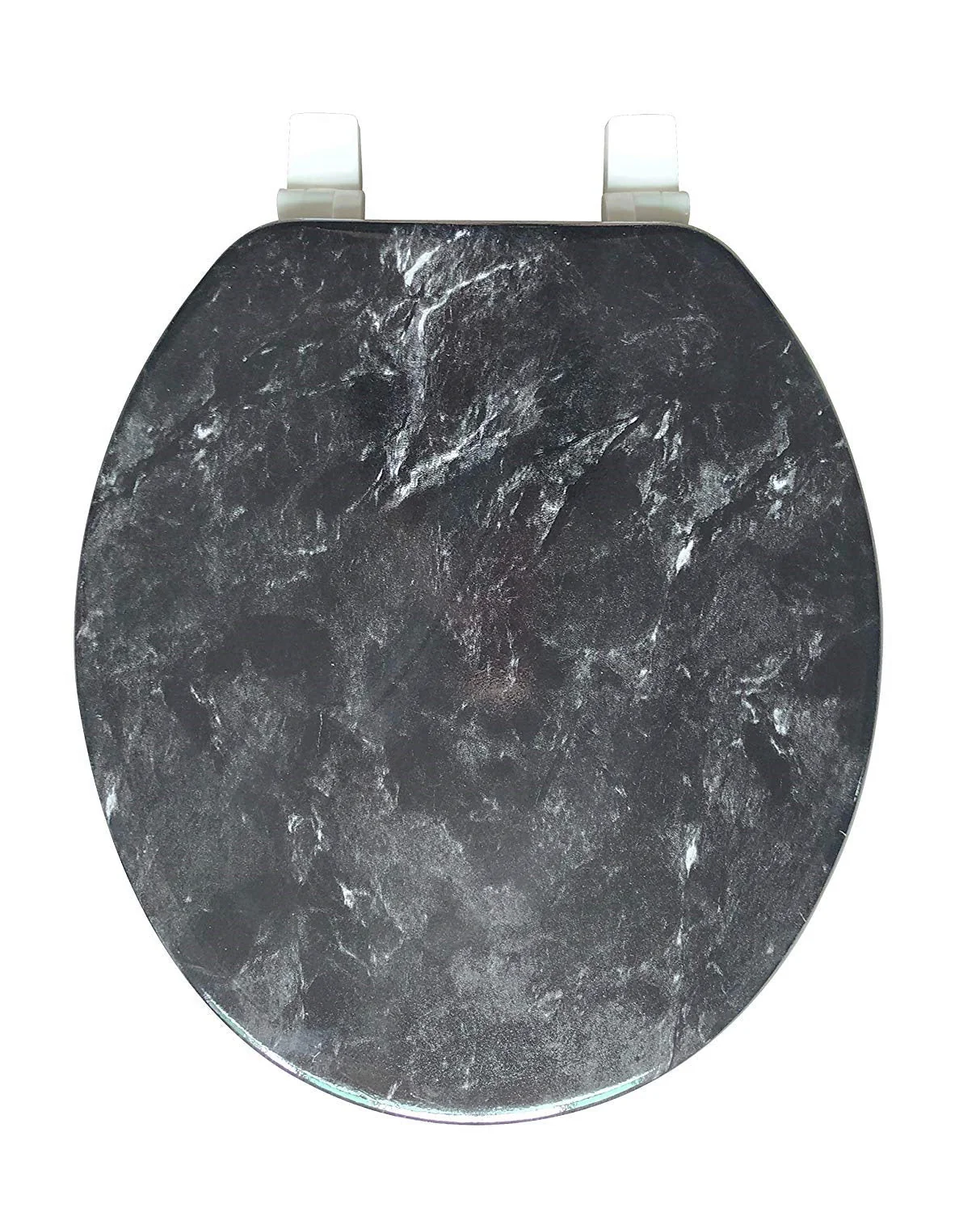 J&V Textiles Round Toilet Seat with Easy Clean & Change Hinge - Image 21