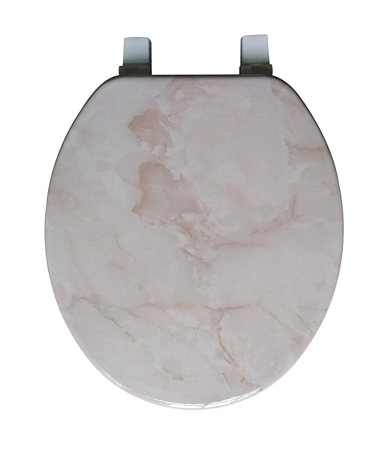 J&V Textiles Round Toilet Seat with Easy Clean & Change Hinge - Image 25