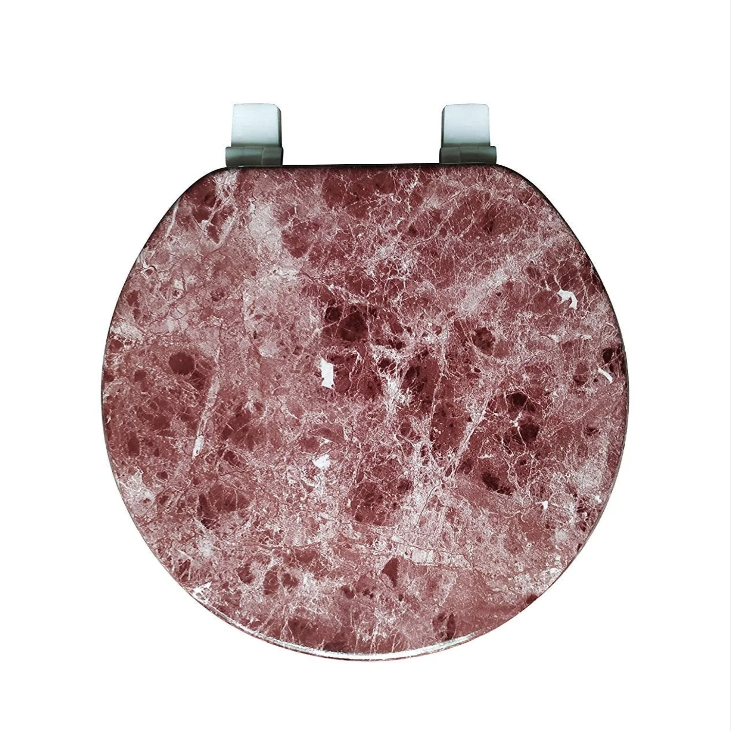 J&V Textiles Round Toilet Seat with Easy Clean & Change Hinge - Image 30