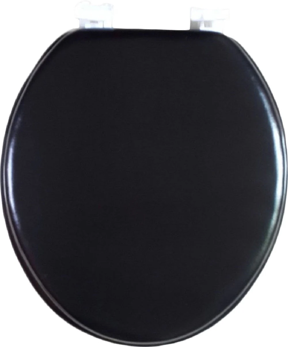 J&V Textiles Soft Round Toilet Seat With Easy Clean & Change Hinge, Padded - Image 10