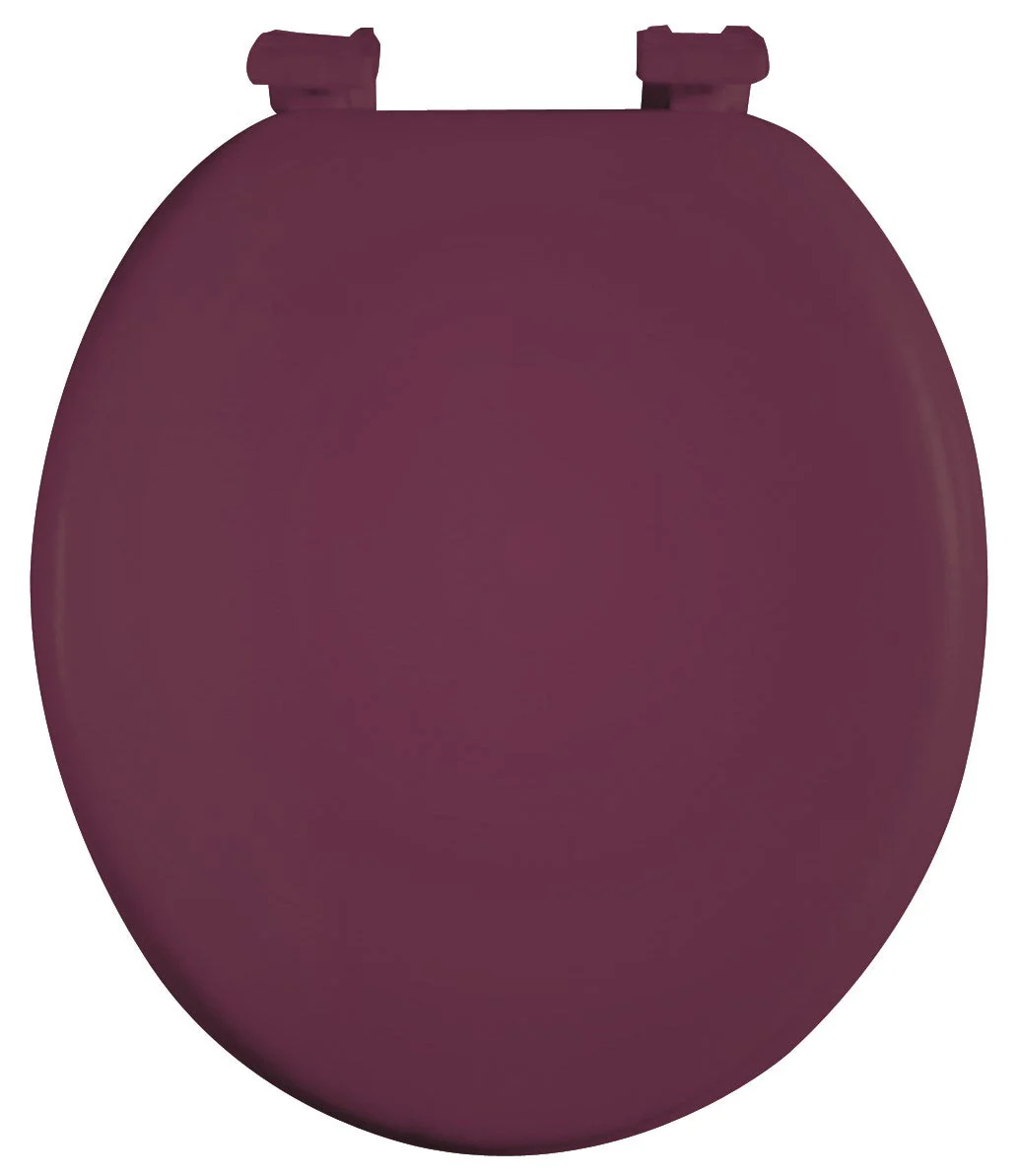 J&V Textiles Soft Round Toilet Seat With Easy Clean & Change Hinge, Padded - Image 11