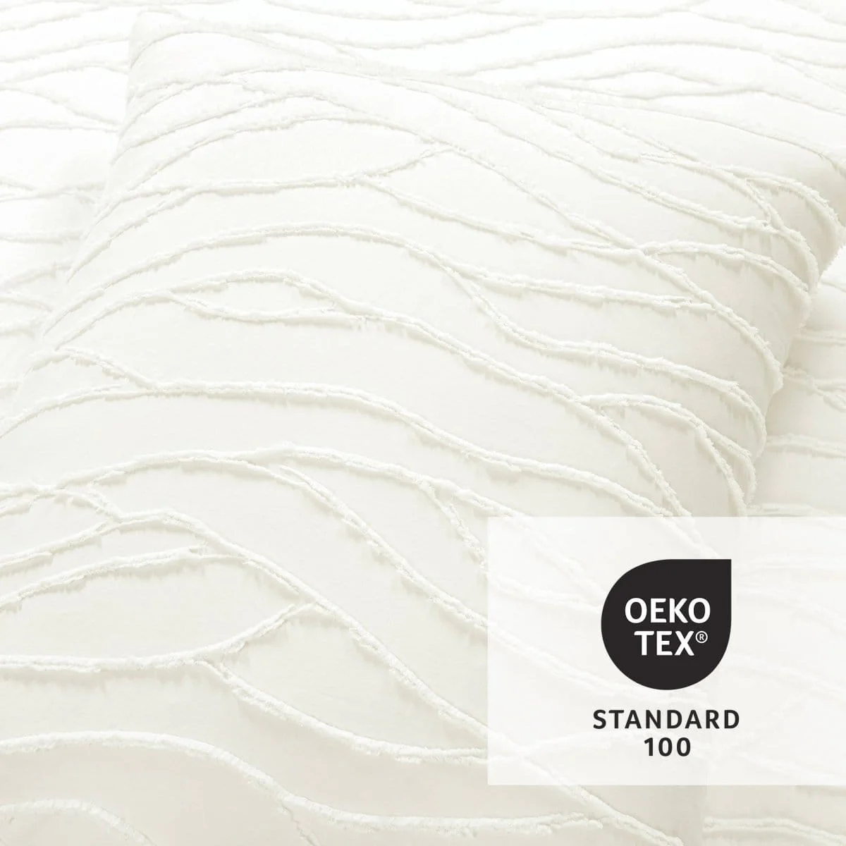 Jacquard Wave 3 Piece Comforter Set - Image 8