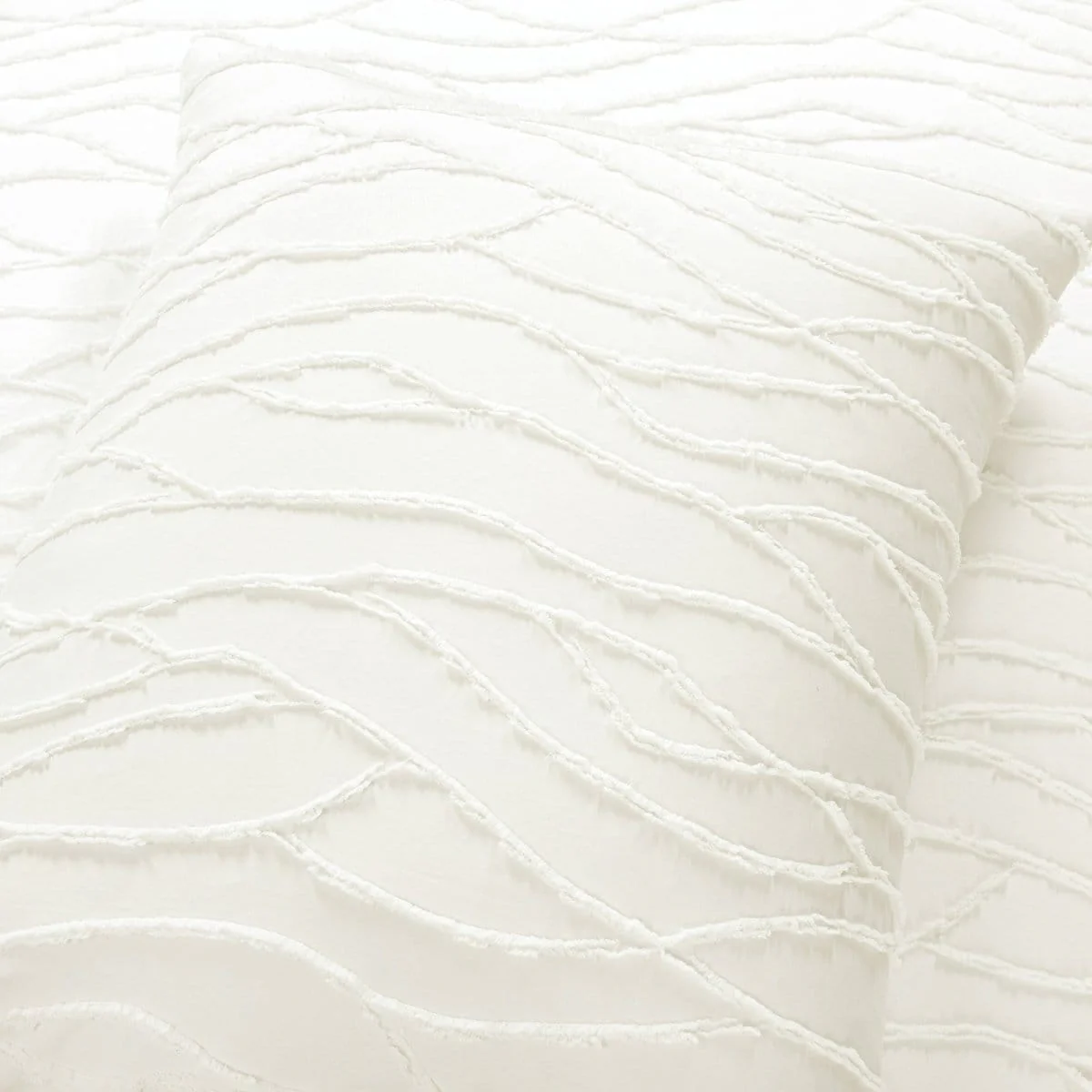 Jacquard Wave Duvet Cover 3 Piece Set - Image 5