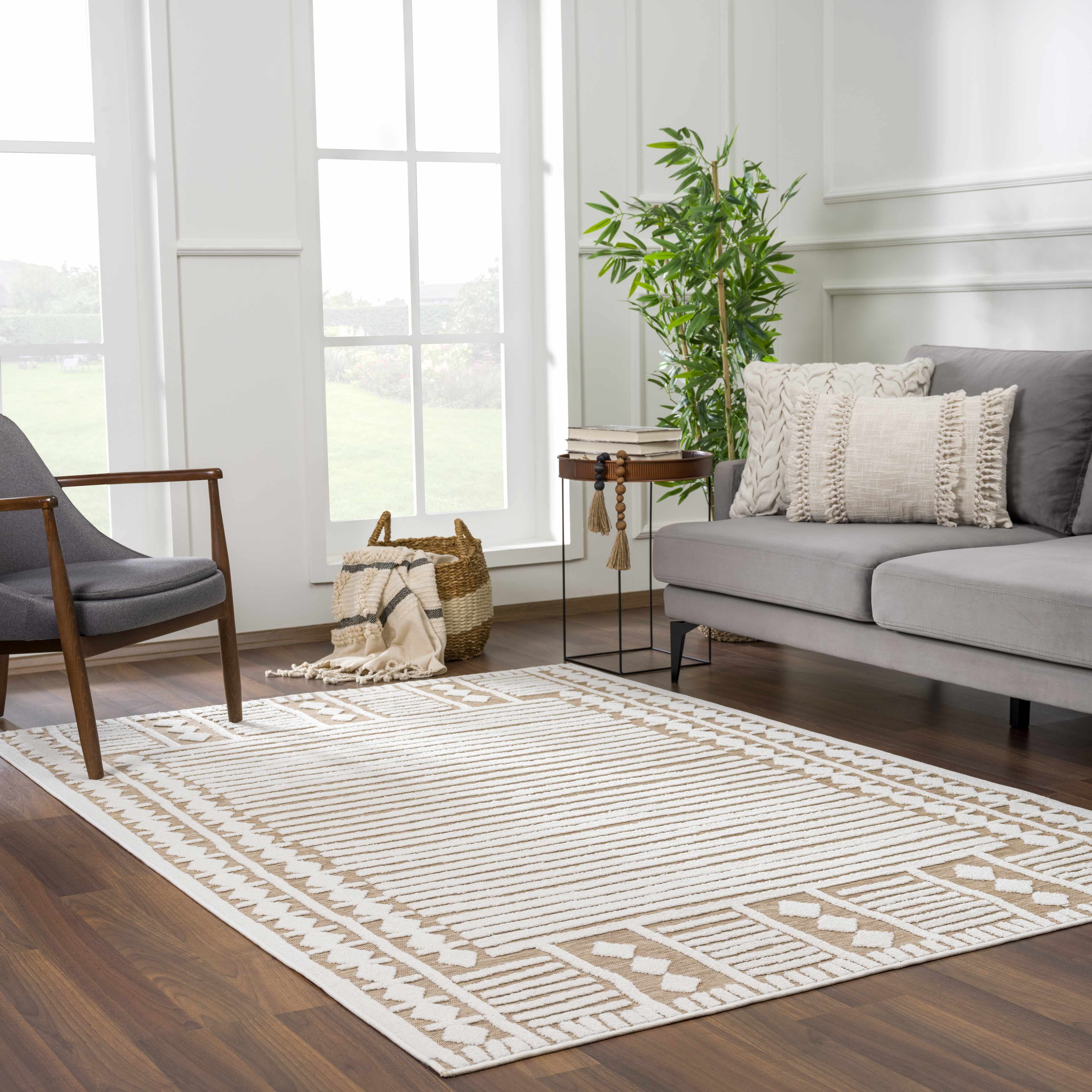 Jalaud 3D Outdoor Area Rug - Clearance - Image 14