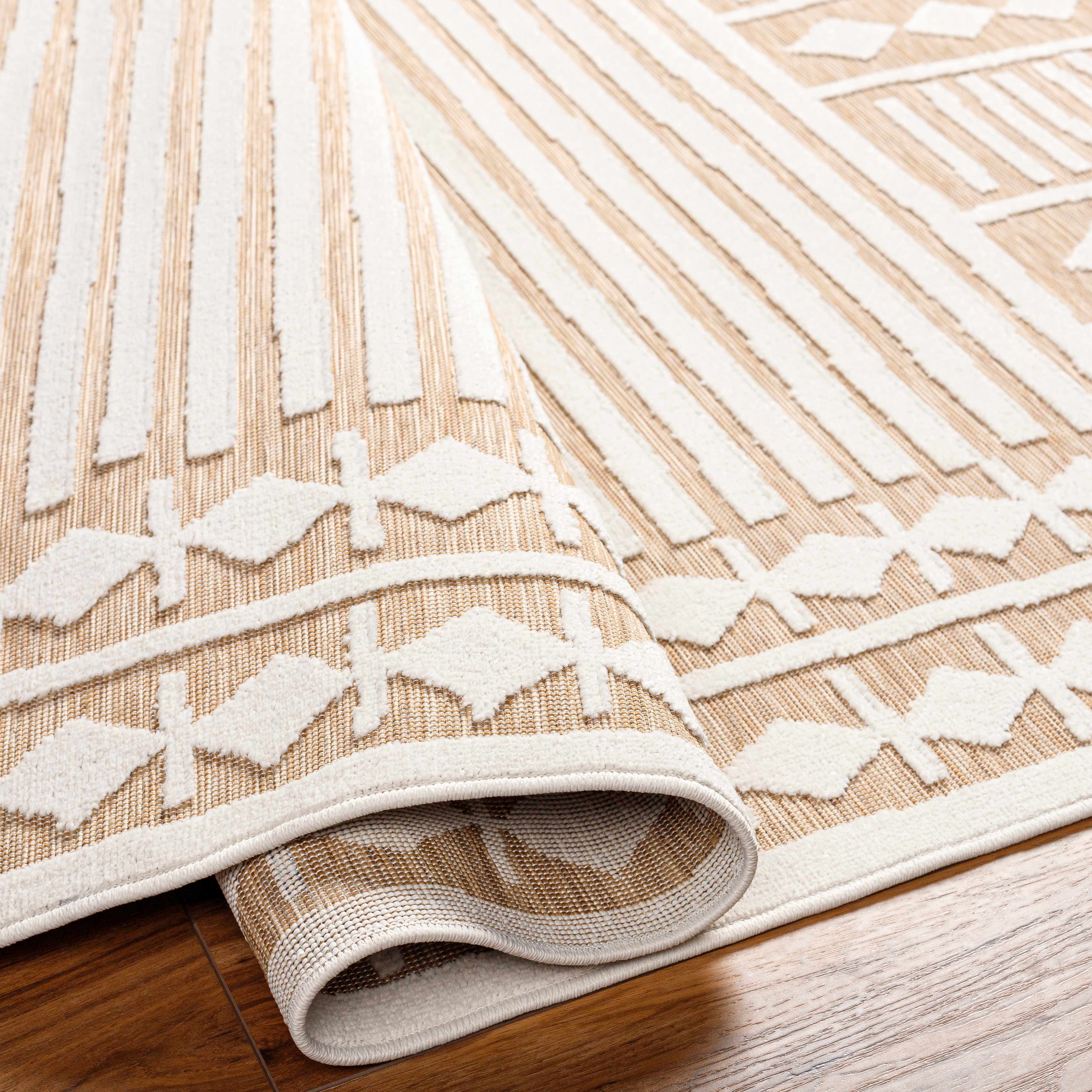Jalaud 3D Outdoor Area Rug - Clearance - Image 18