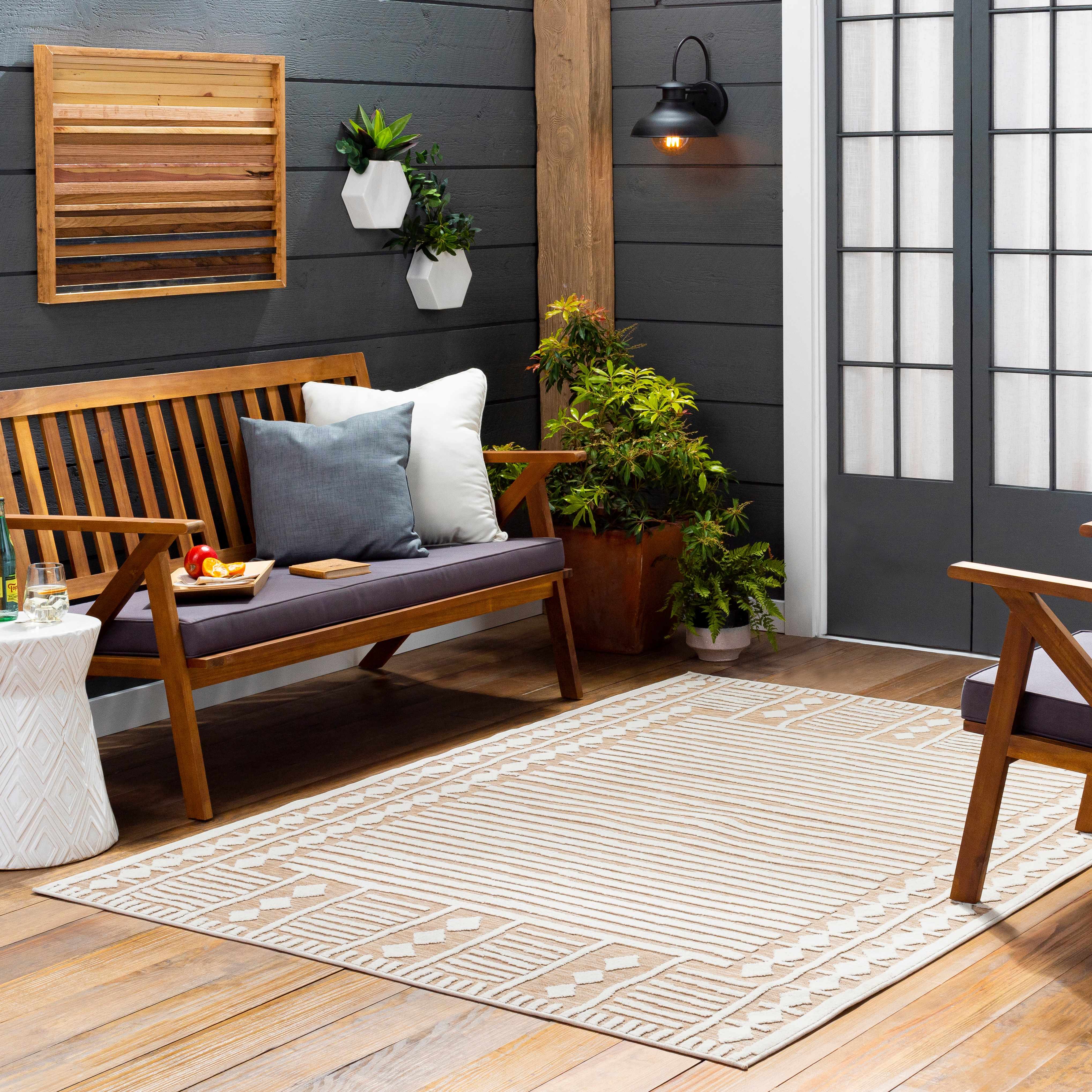 Jalaud 3D Outdoor Area Rug - Clearance - Image 20