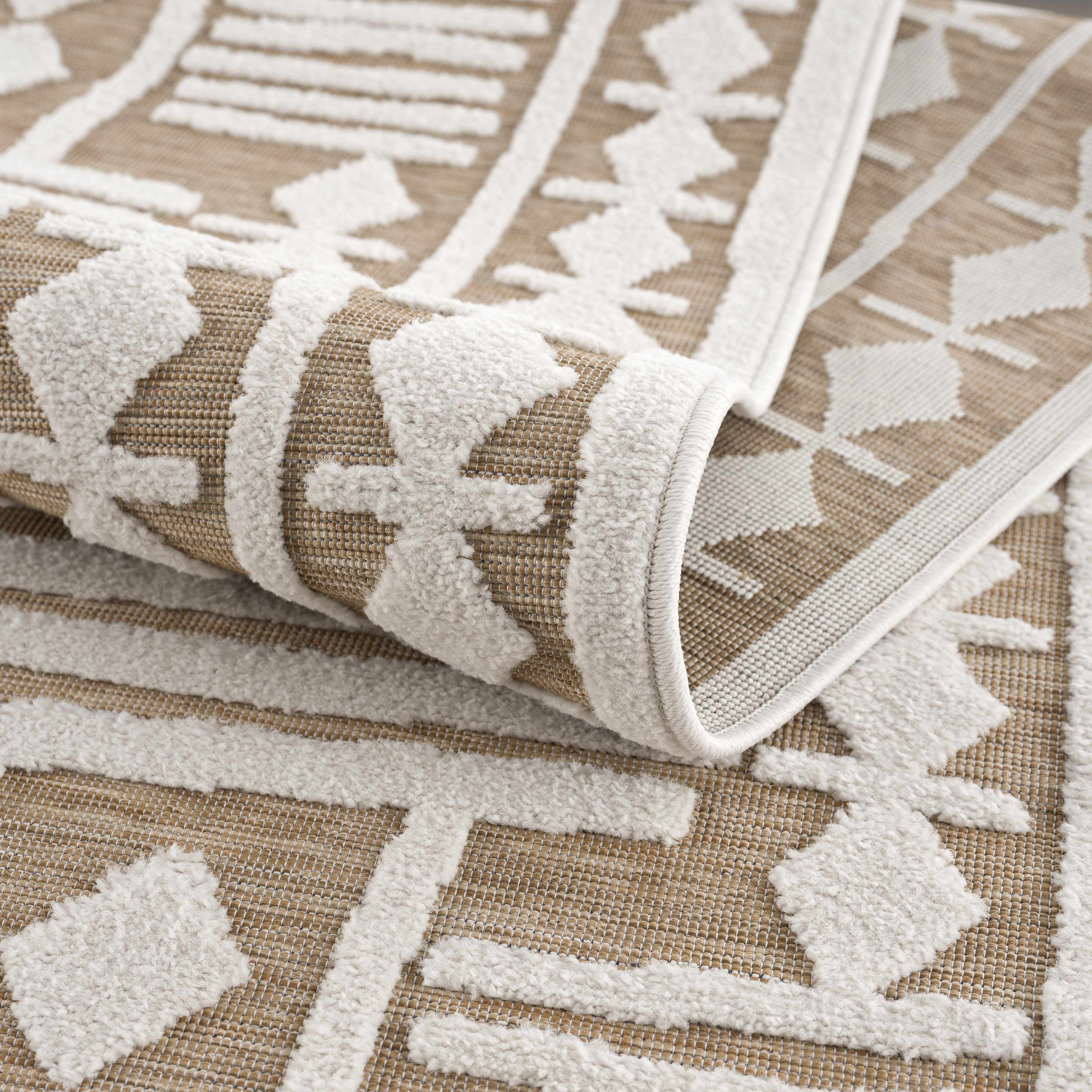 Jalaud 3D Outdoor Area Rug - Clearance - Image 5
