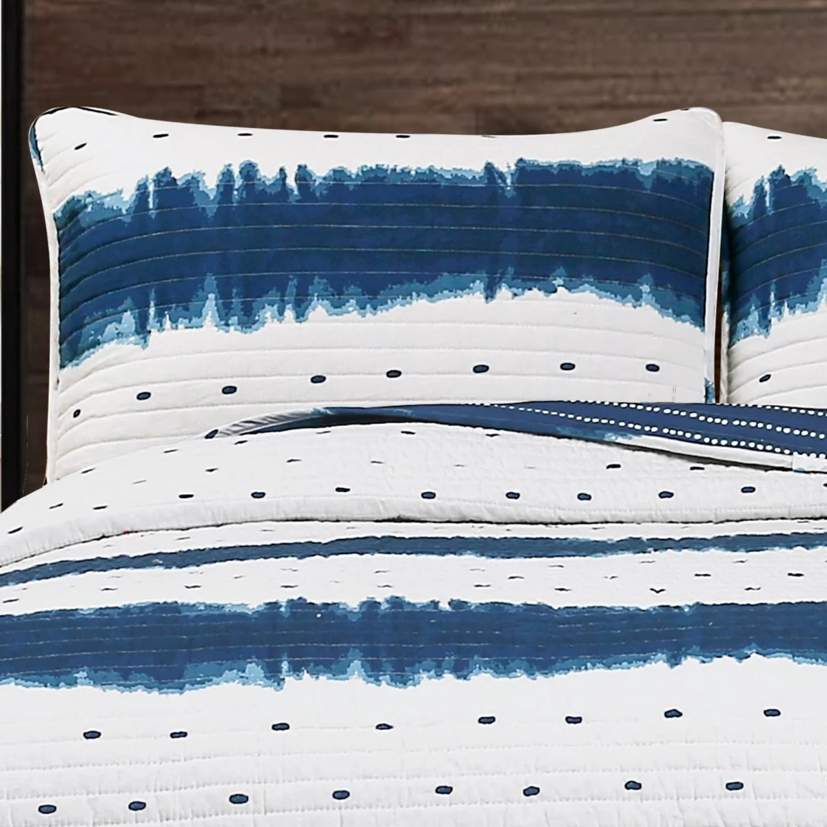 Jane Shibori 3 Piece Quilt Set - Image 3