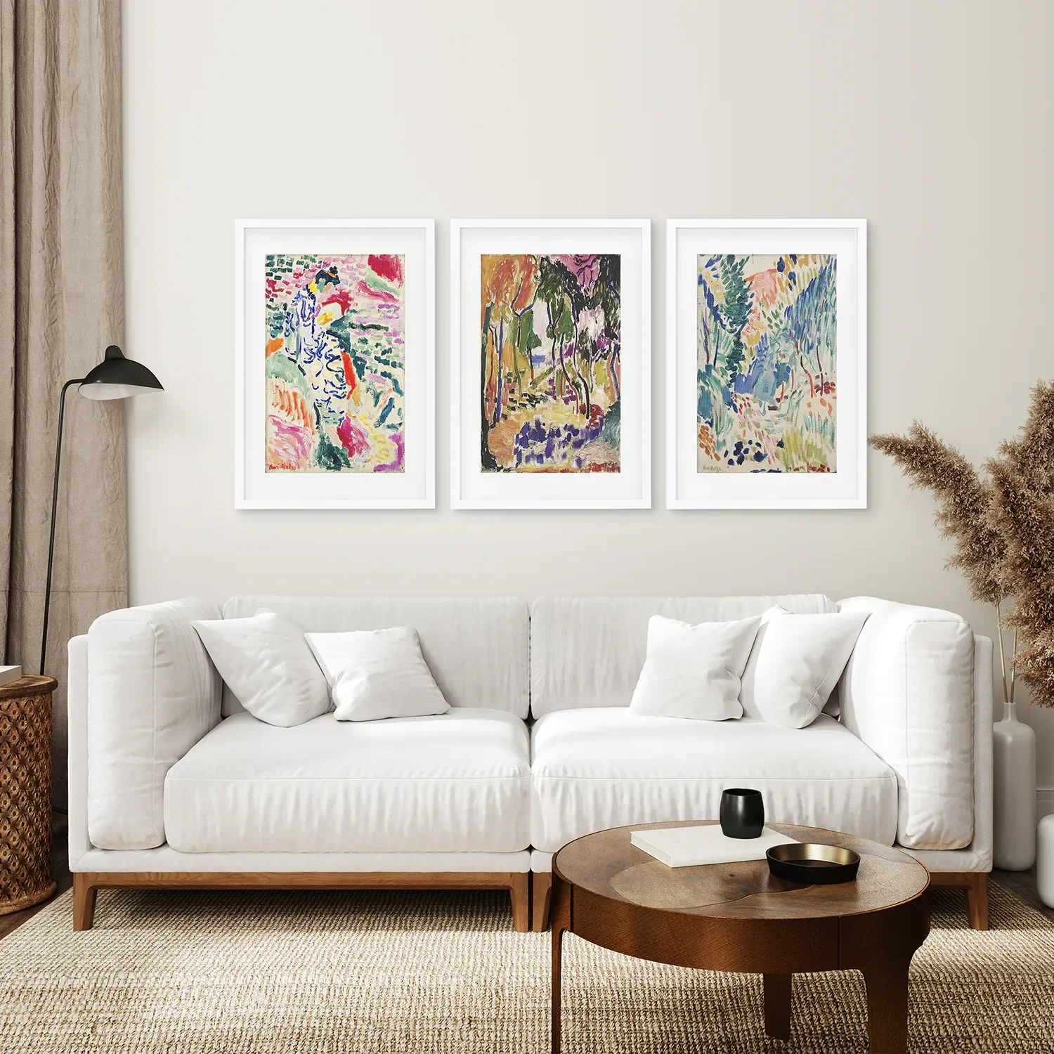 Japanese Garden Set of 3 Posters. Abstract Eclectic Art - Image 6