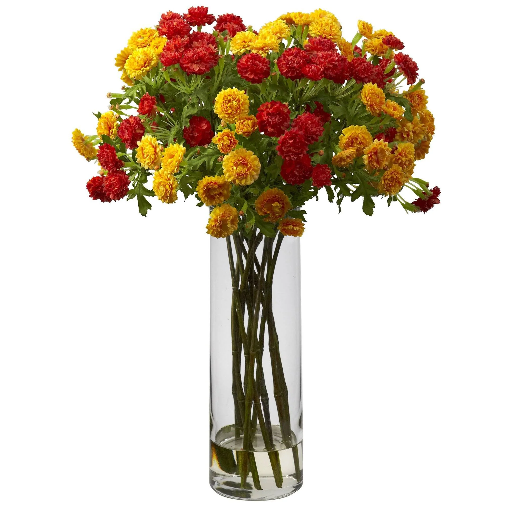 Japanese Silk Flower Arrangement - Image 2