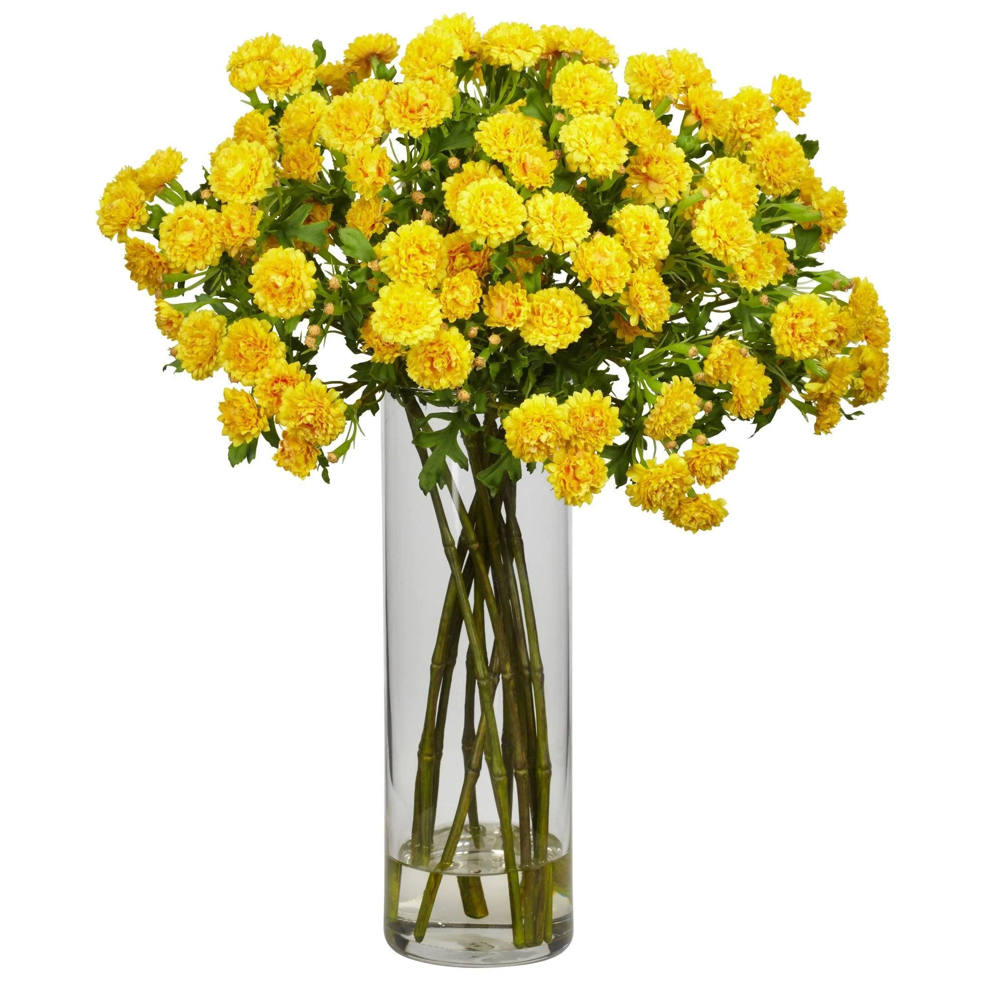 Japanese Silk Flower Arrangement - Image 3