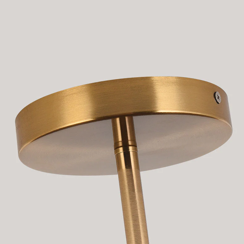 Japanese Wood Round LED Semi-Flush Mount Ceiling Light - Image 8