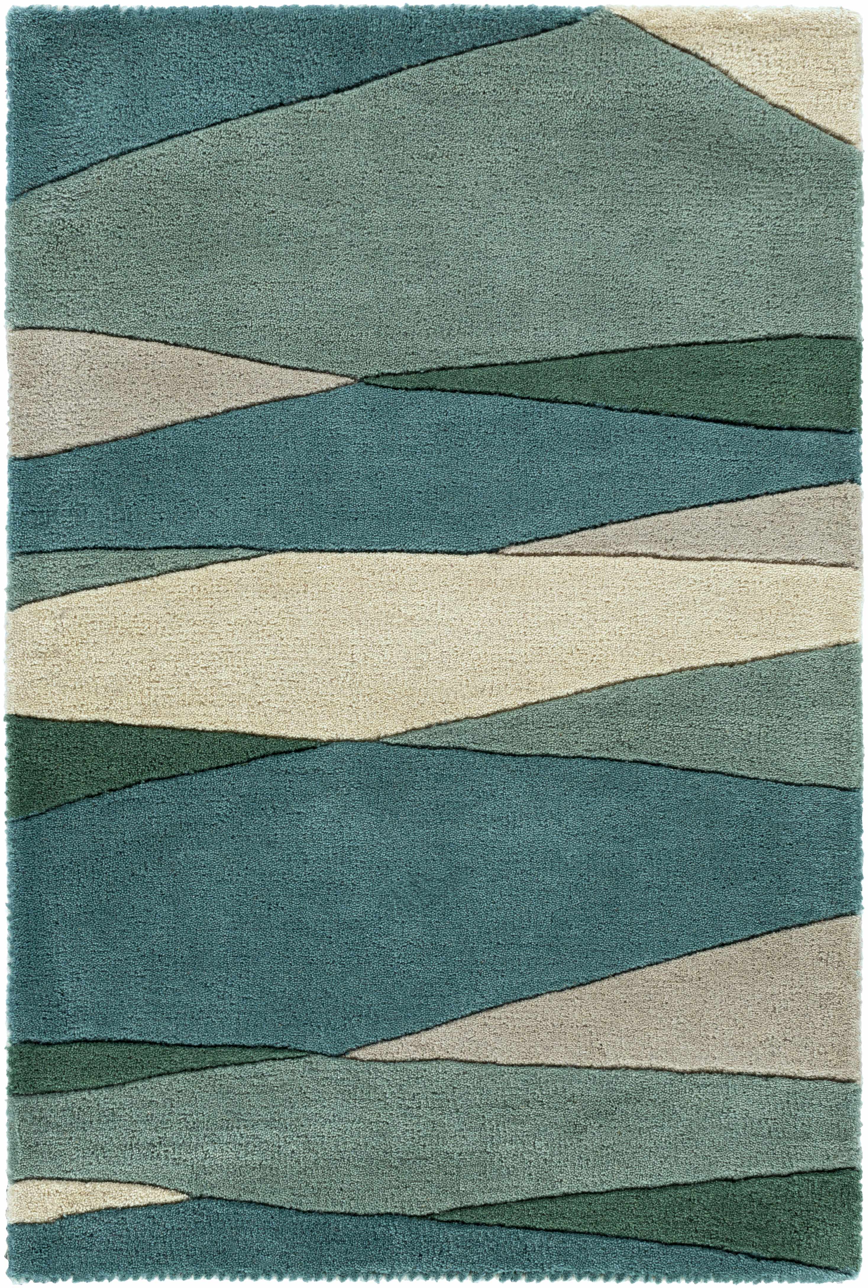 Jarratt Modern Wool Rug - Image 14
