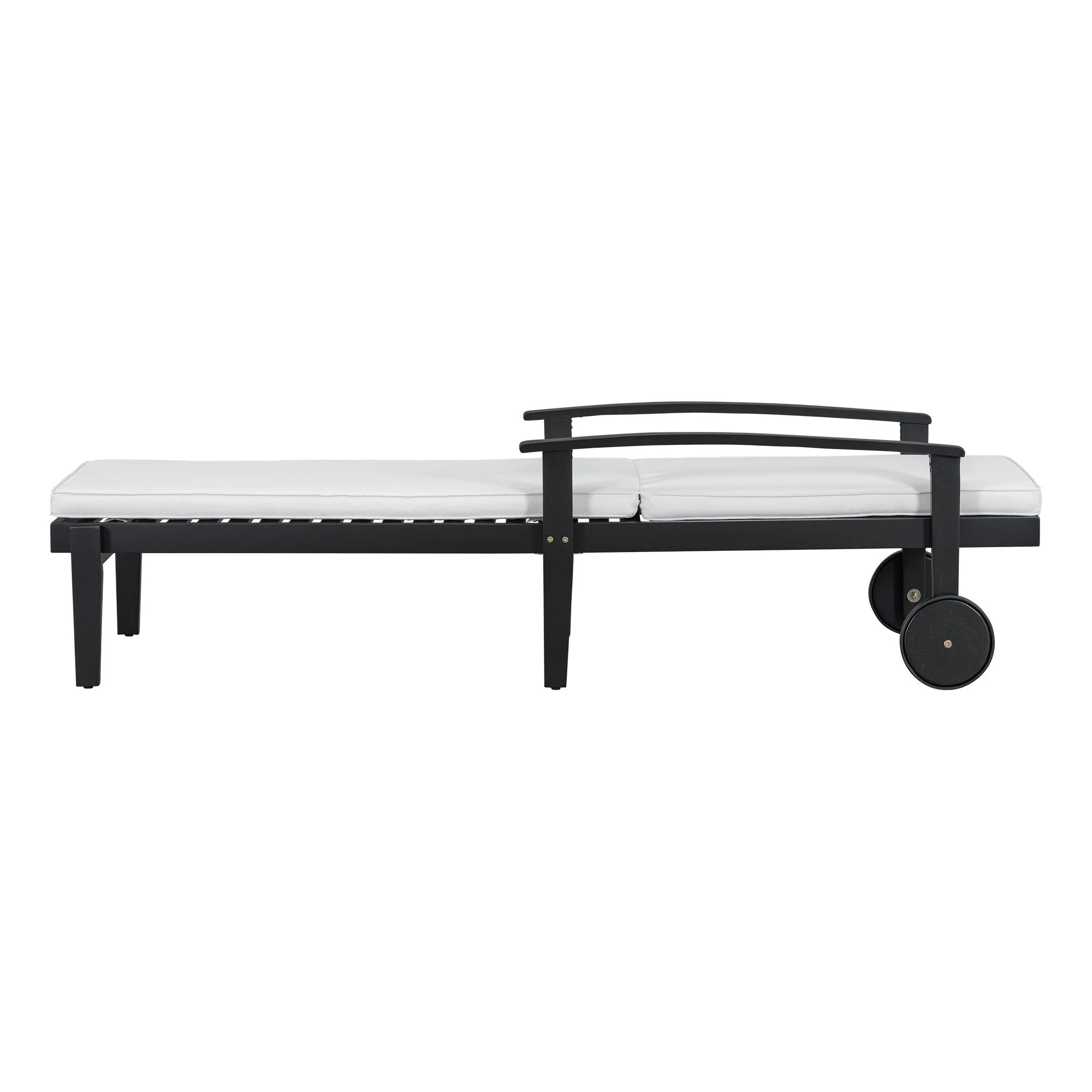 Jason - Chaise Lounge Adjustable Acacia Wood Outdoor Furniture - Image 6