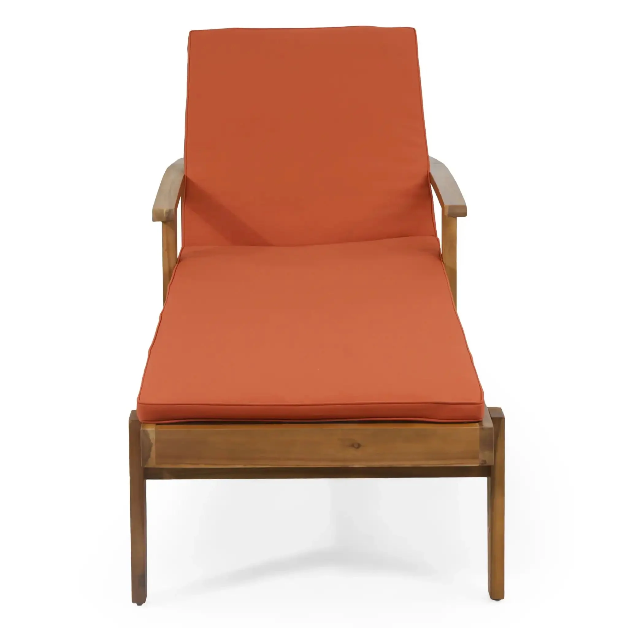 Jason - Chaise Lounge Adjustable Acacia Wood Outdoor Furniture - Image 8
