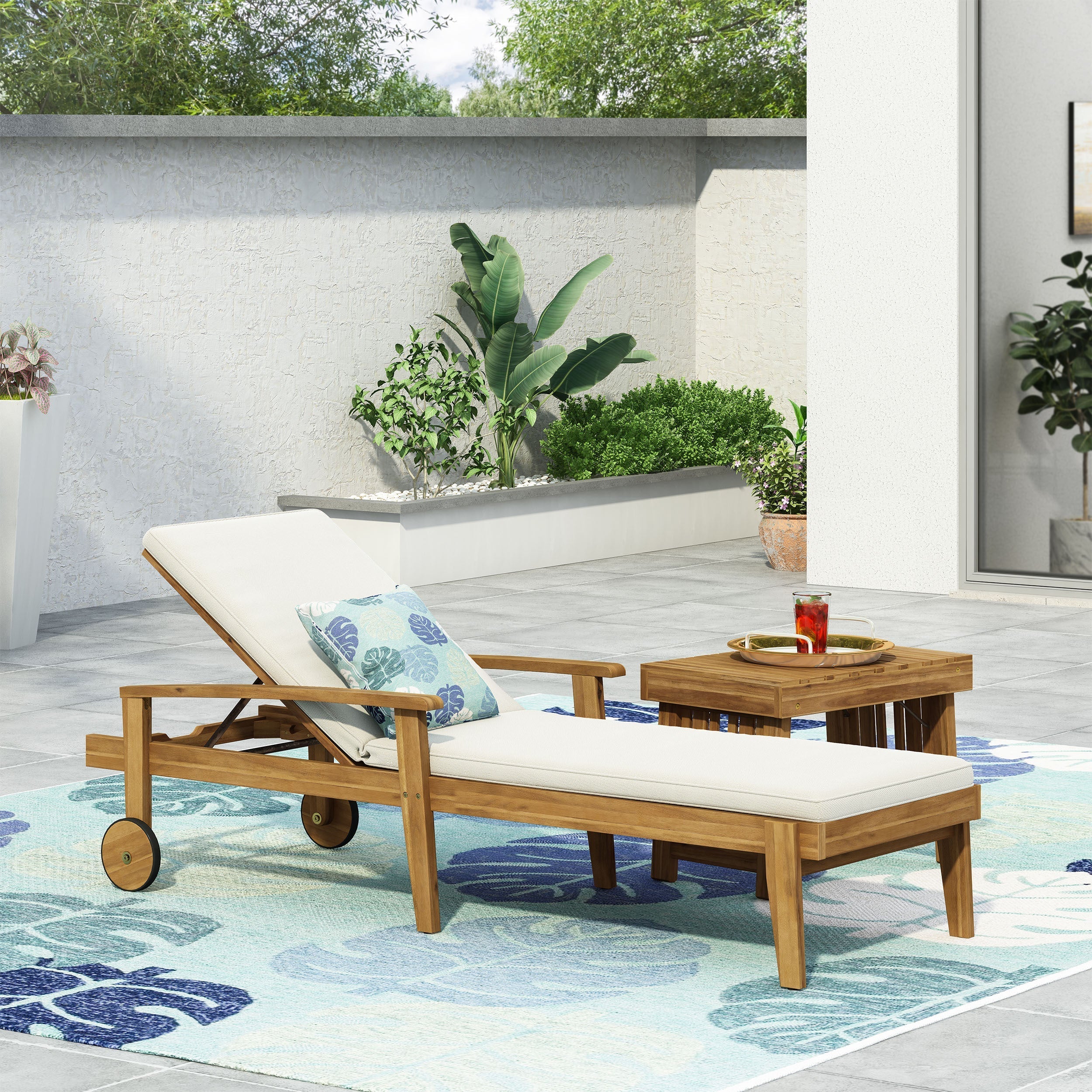 Jason Chaise Lounge White - Image 8