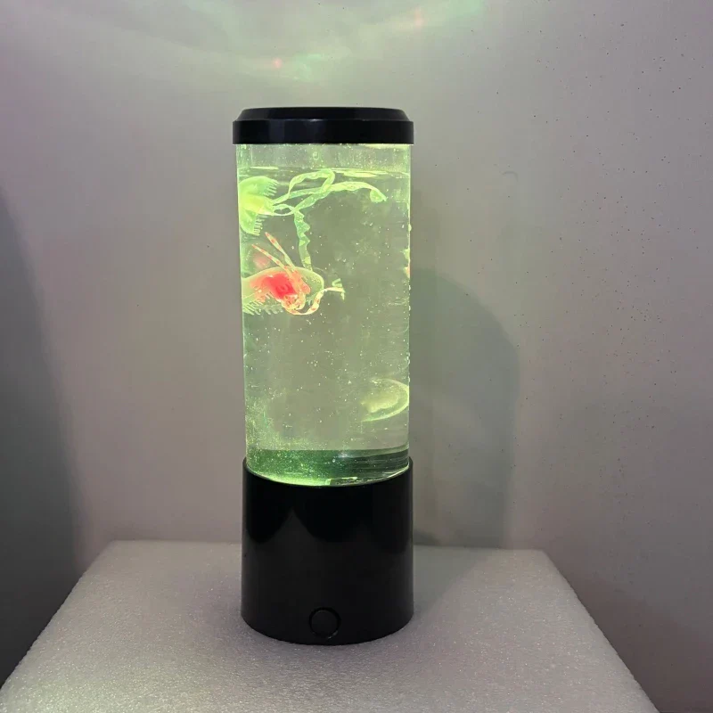Jellyfish Lava Lamp – 7-Color LED Aquarium Night Light Mood Lamp Home Decor - Image 3