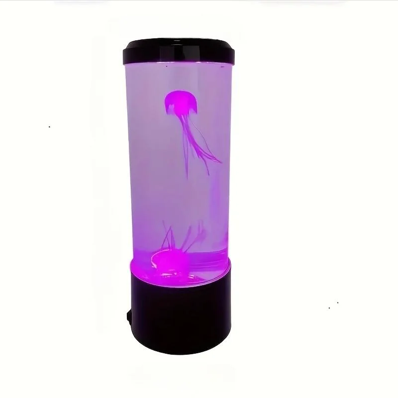 Jellyfish Lava Lamp – 7-Color LED Aquarium Night Light Mood Lamp Home Decor - Image 7