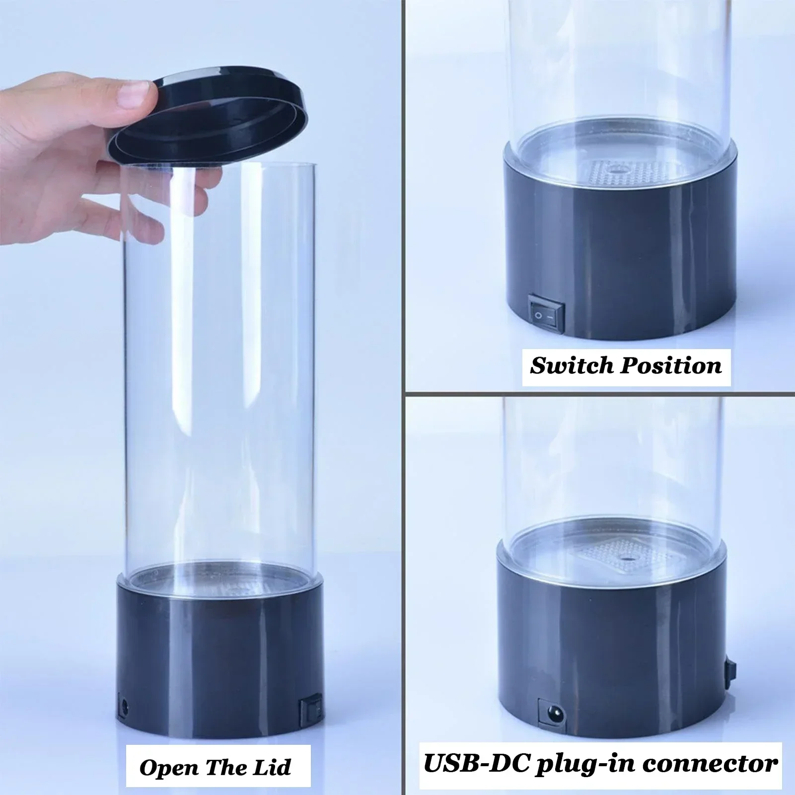 Jellyfish LED Lamp – Remote Control Color Changing Aquarium Night Light Home Decor - Image 6