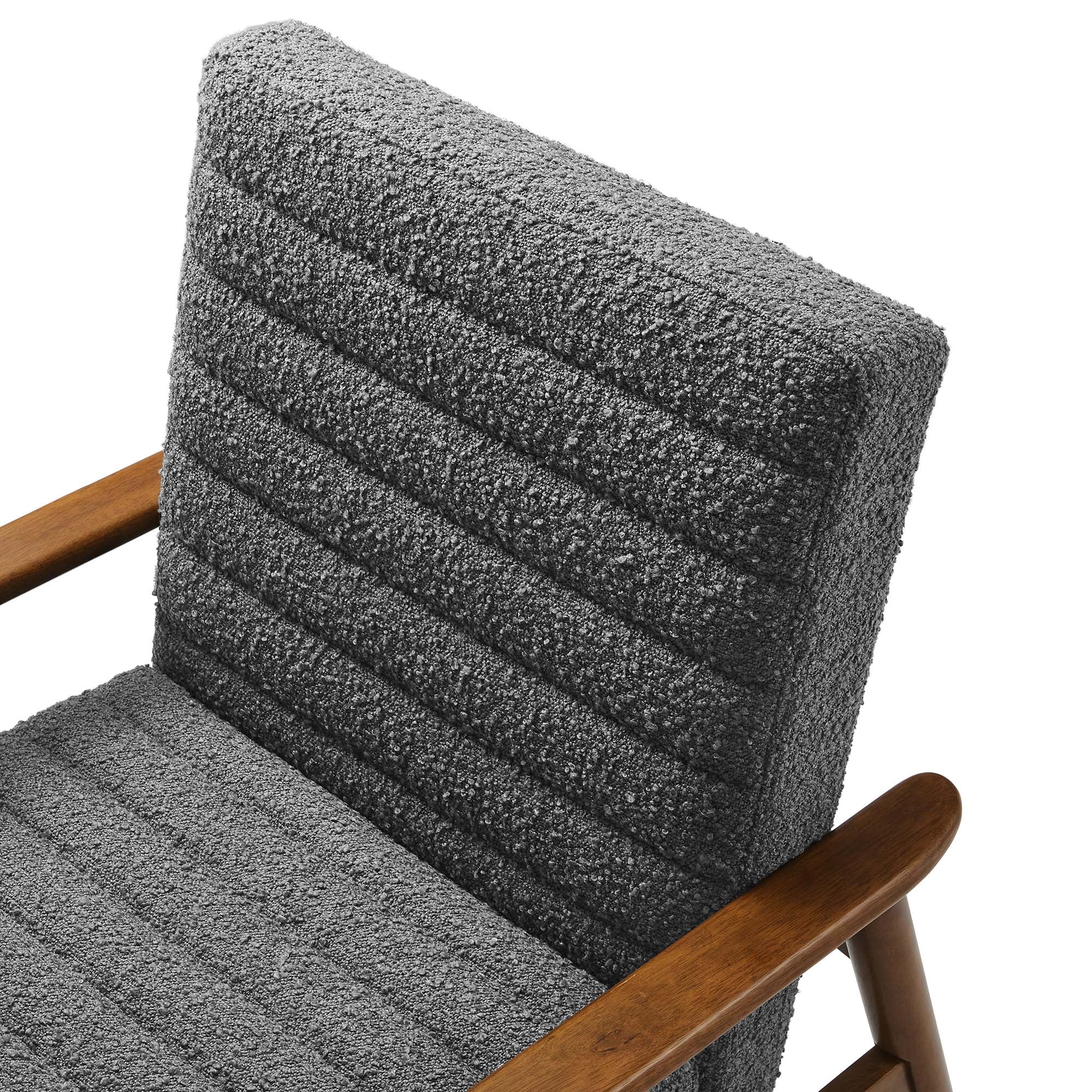 Jensen Boucle Fabric Accent Chair by Modway - Image 7