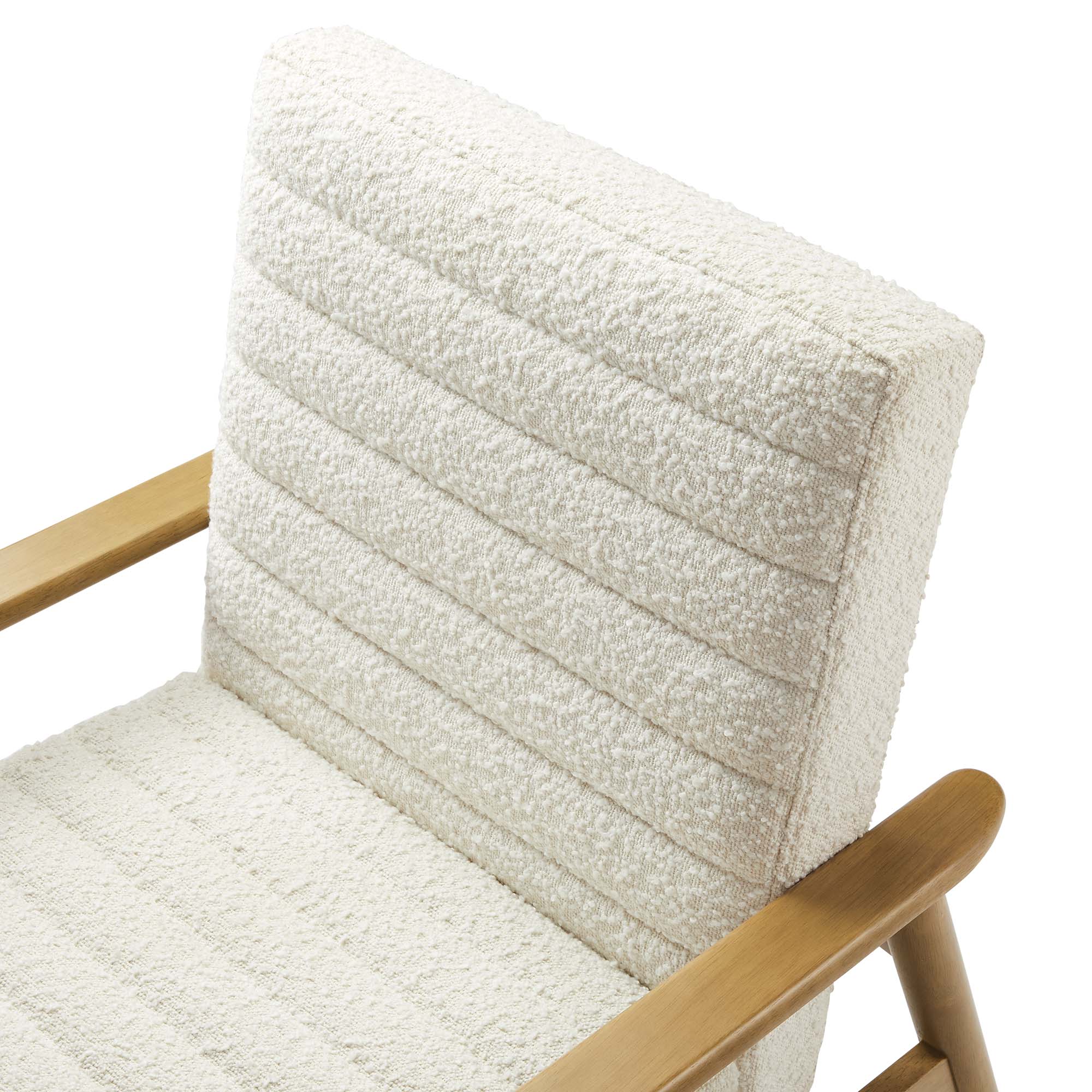 Jensen Boucle Fabric Accent Chair by Modway - Image 8
