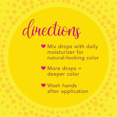 Jergens Natural Glow Instant Sun Drops Tanners 1 fl oz - Image 6