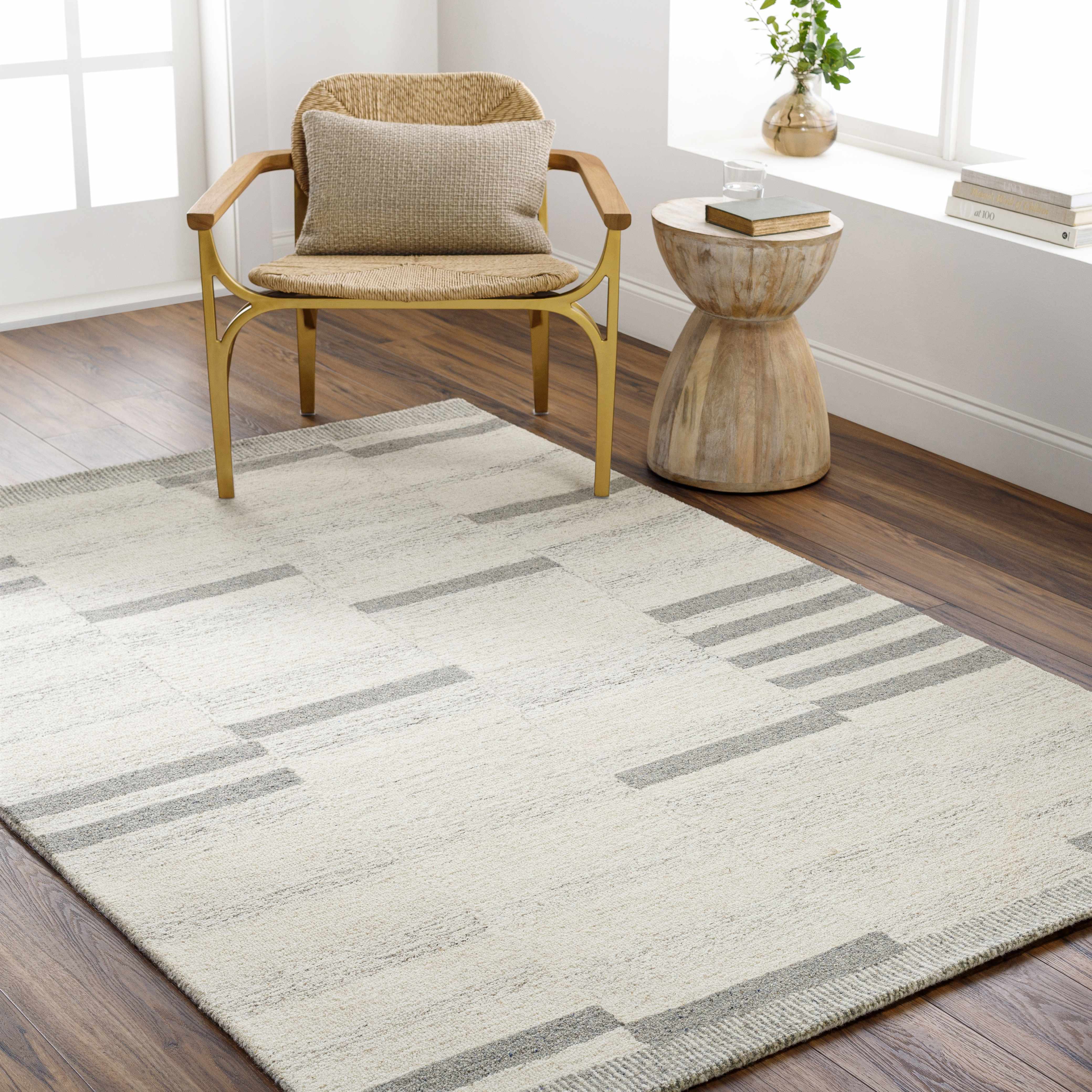 Jeri Modern Wool Rug - Image 2