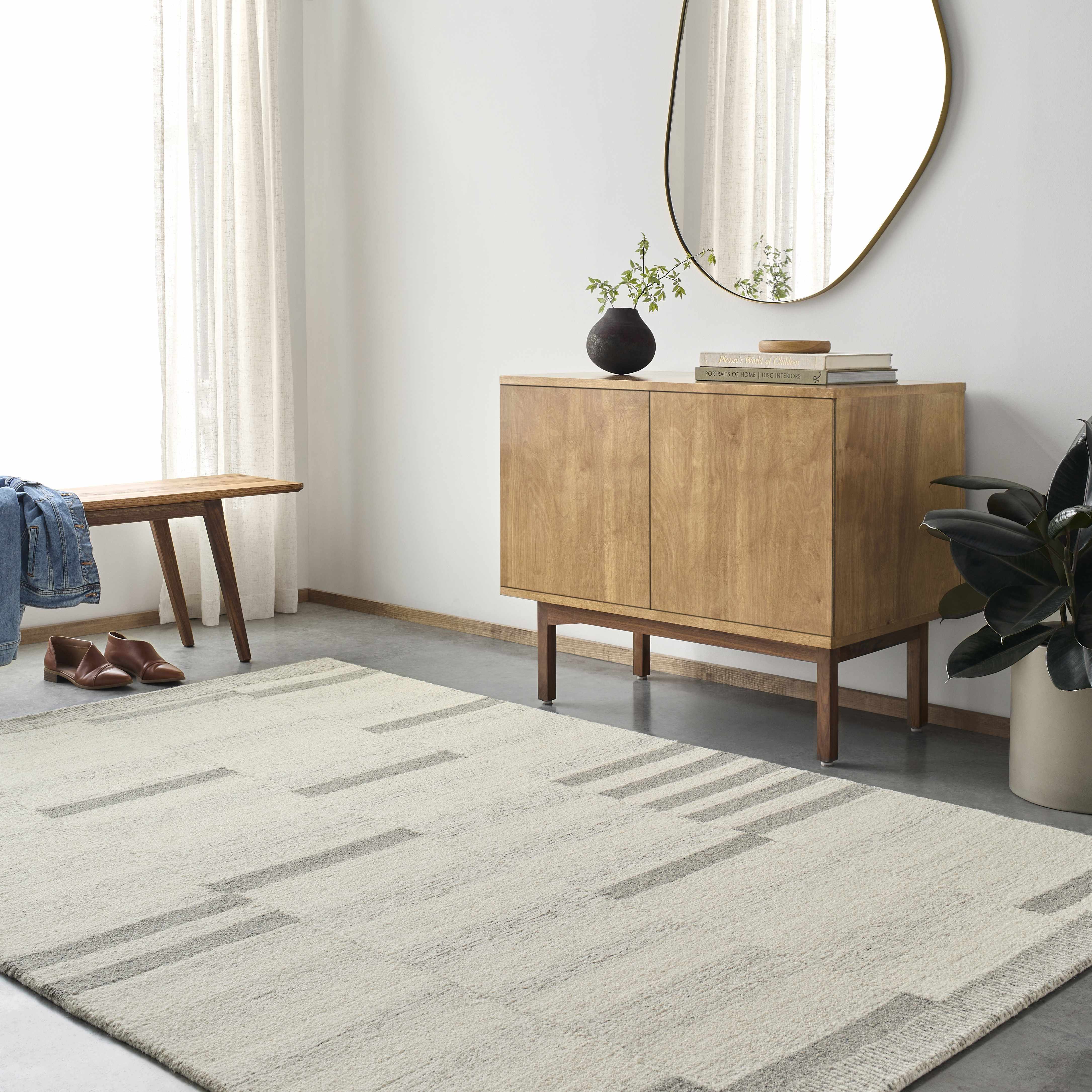 Jeri Modern Wool Rug - Image 3