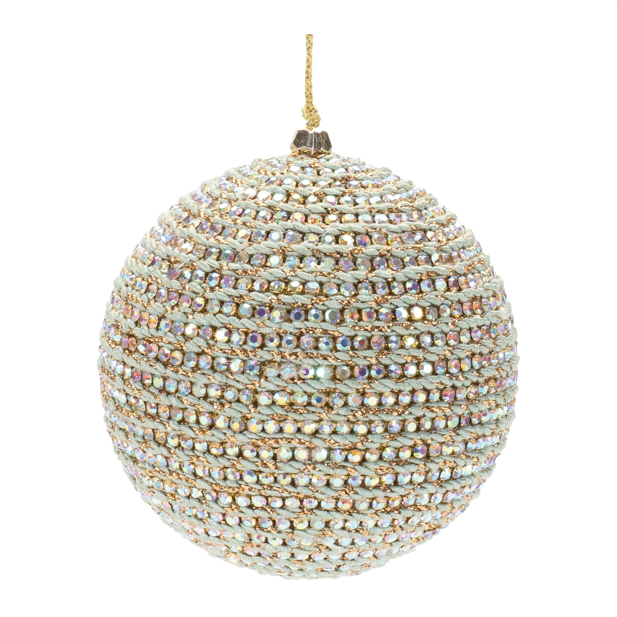 Jeweled ball ornament (set of 4)