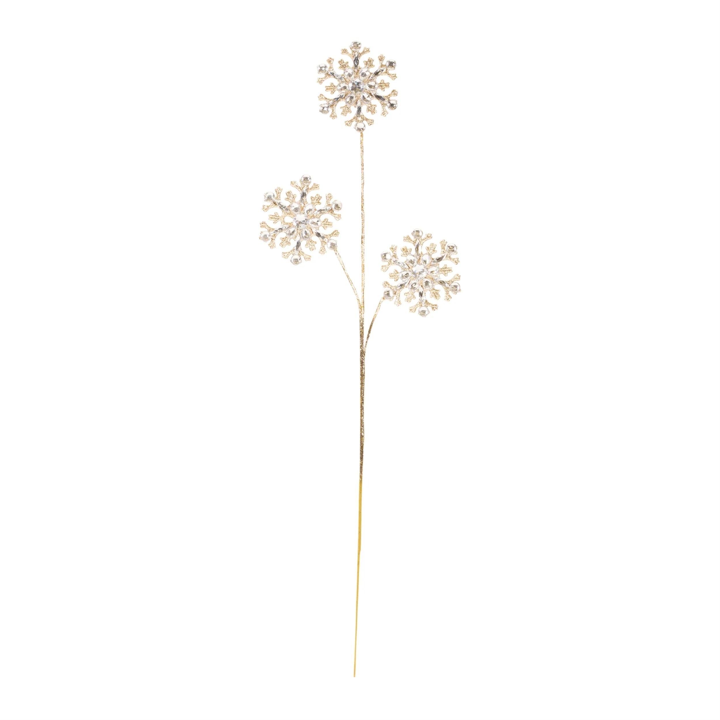 Jeweled Snowflake Spray (Set of 2) - Image 2