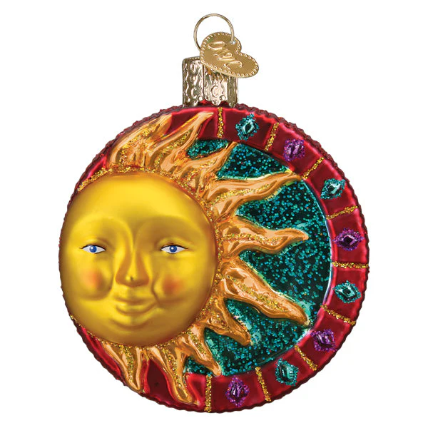 Jeweled Sun Ornament by Old World Christmas - Image 3