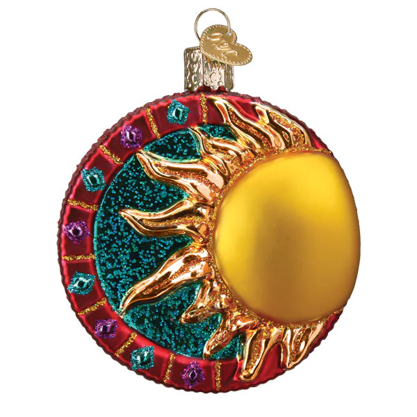 Jeweled Sun Ornament by Old World Christmas - Image 5