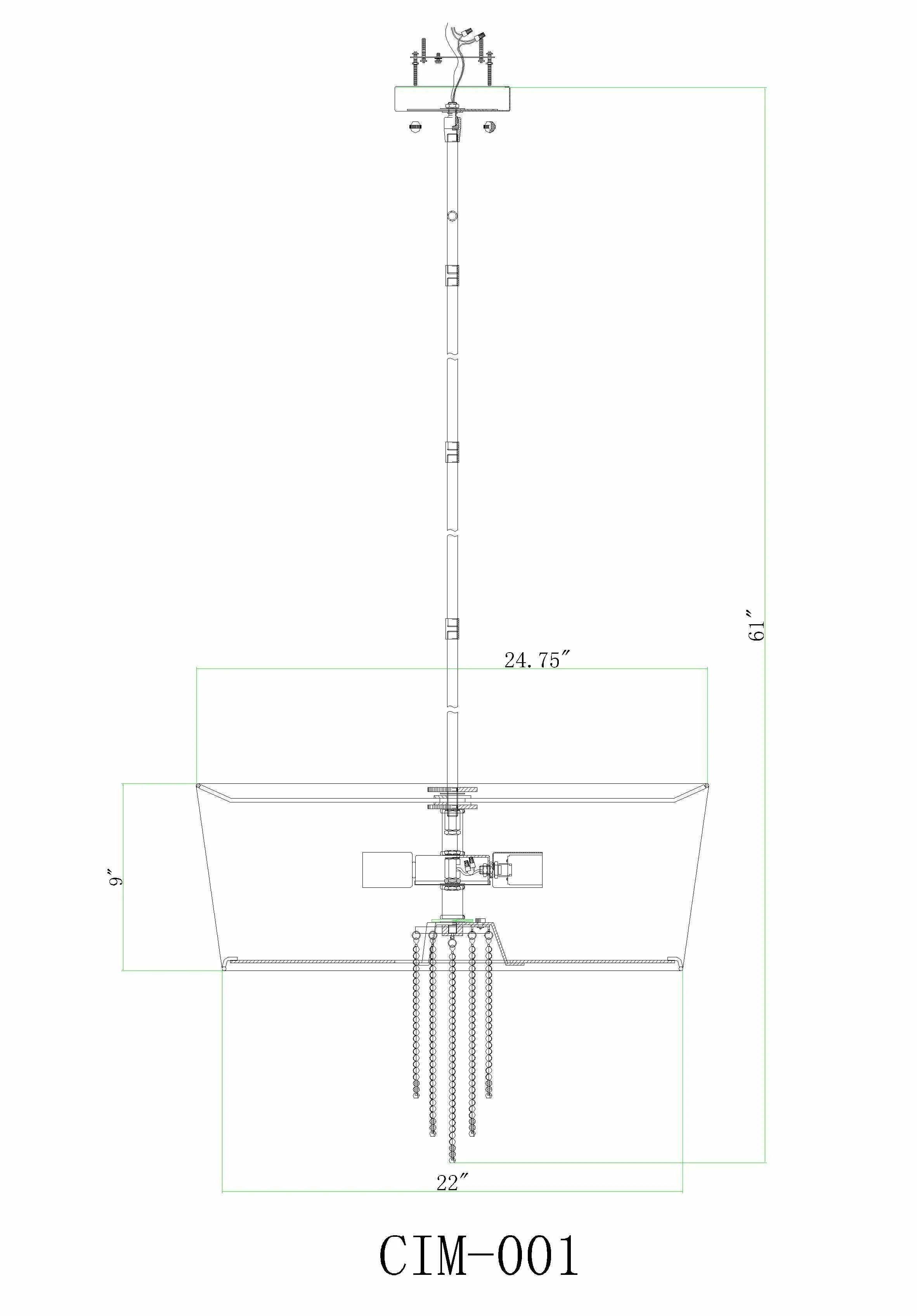 Jindalee Ceiling Light - Clearance - Image 7