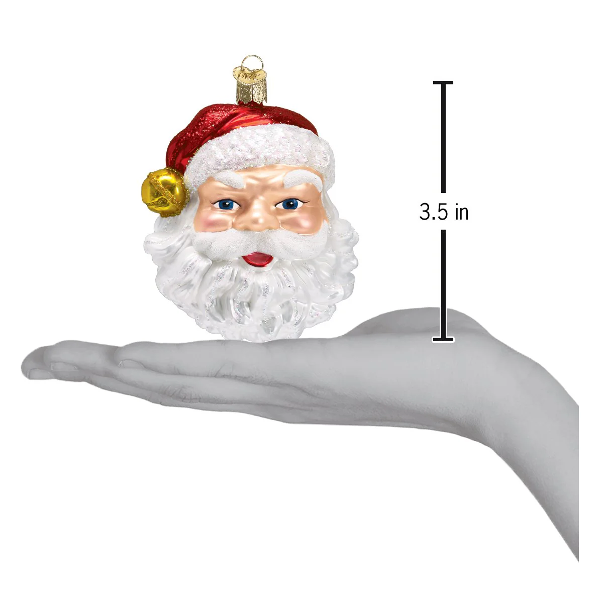 Jingle Bell Santa Ornament - Image 4