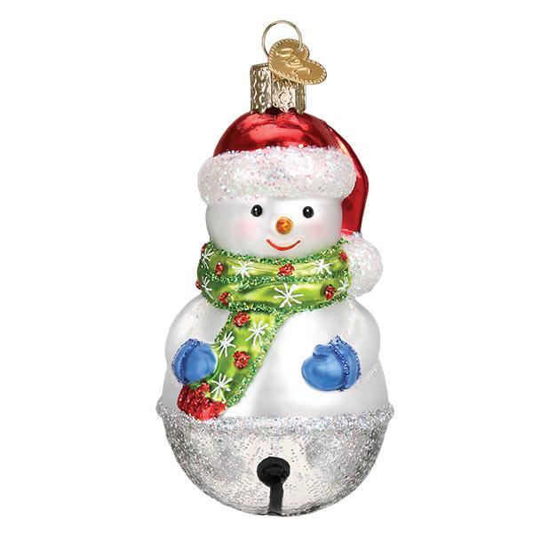 Jingle Bell Snowman Christmas Ornament - Image 3