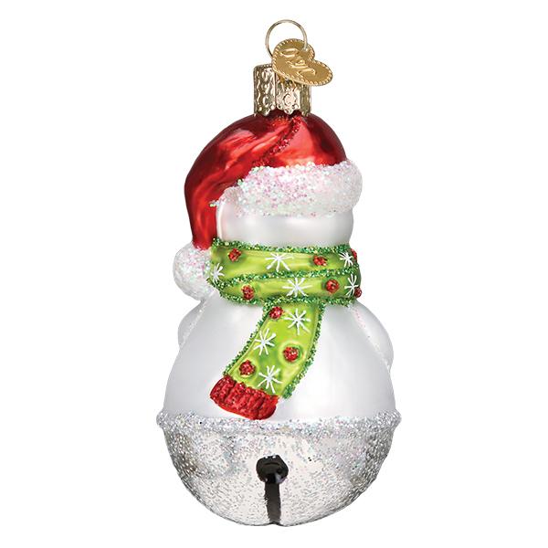 Jingle Bell Snowman Christmas Ornament - Image 4