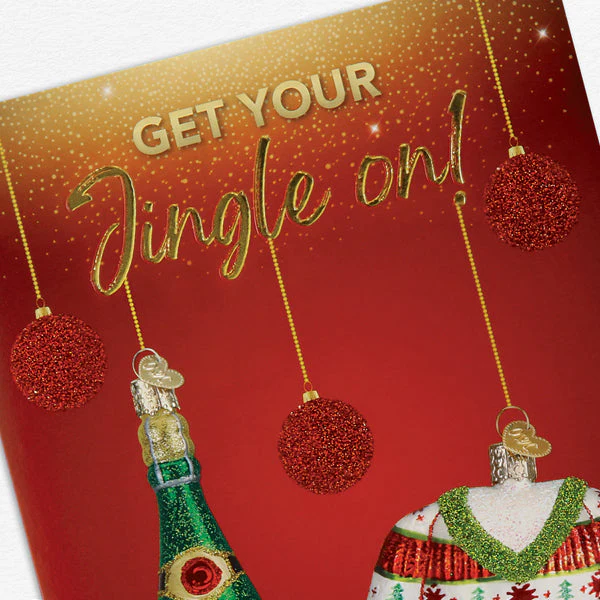 Jingle On Christmas Card - Image 4